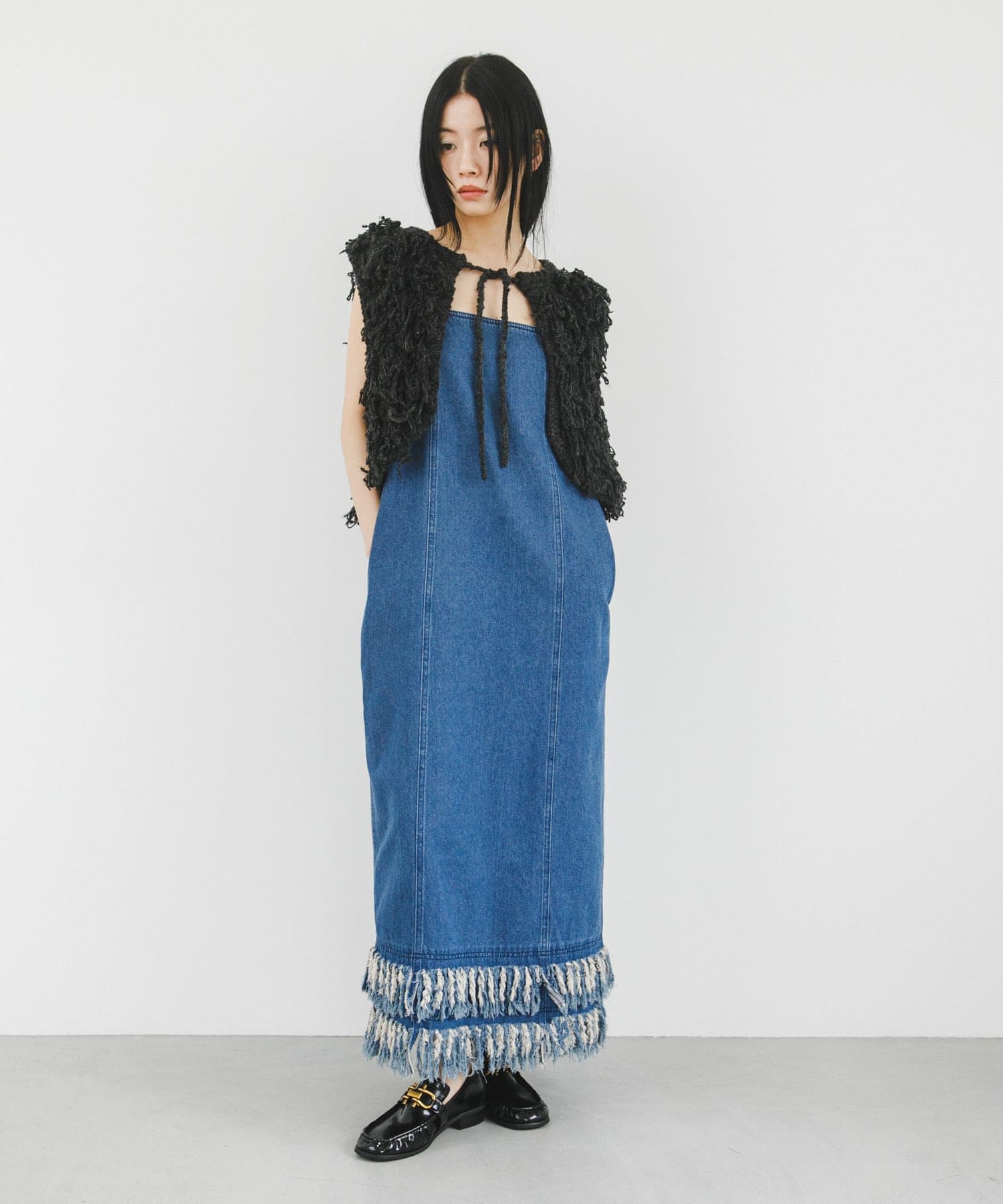 身長：162cm サイズ：one