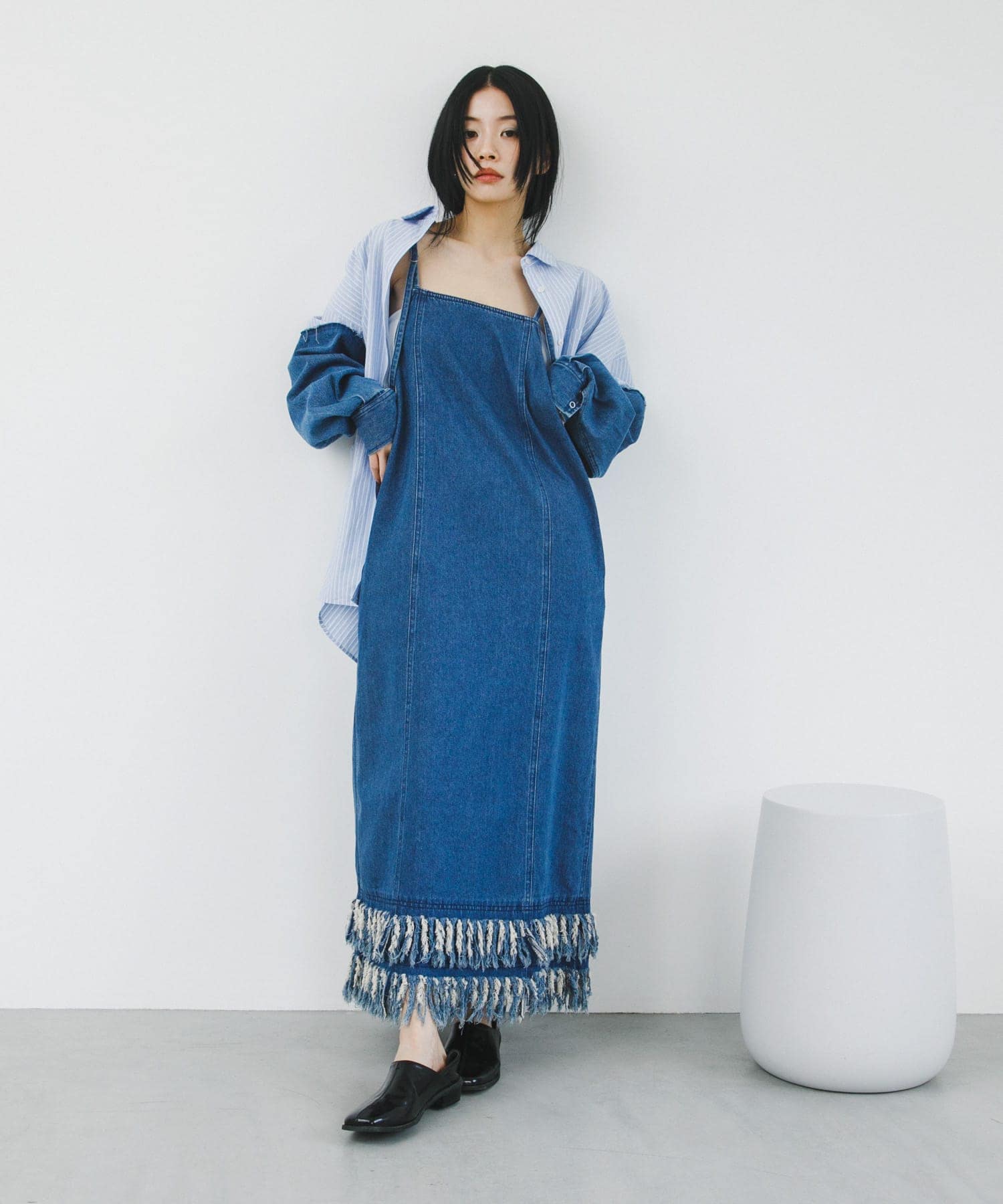 身長：162cm サイズ：one