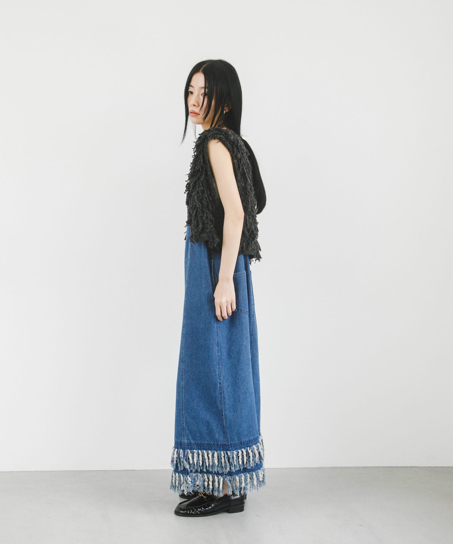 身長：162cm サイズ：one