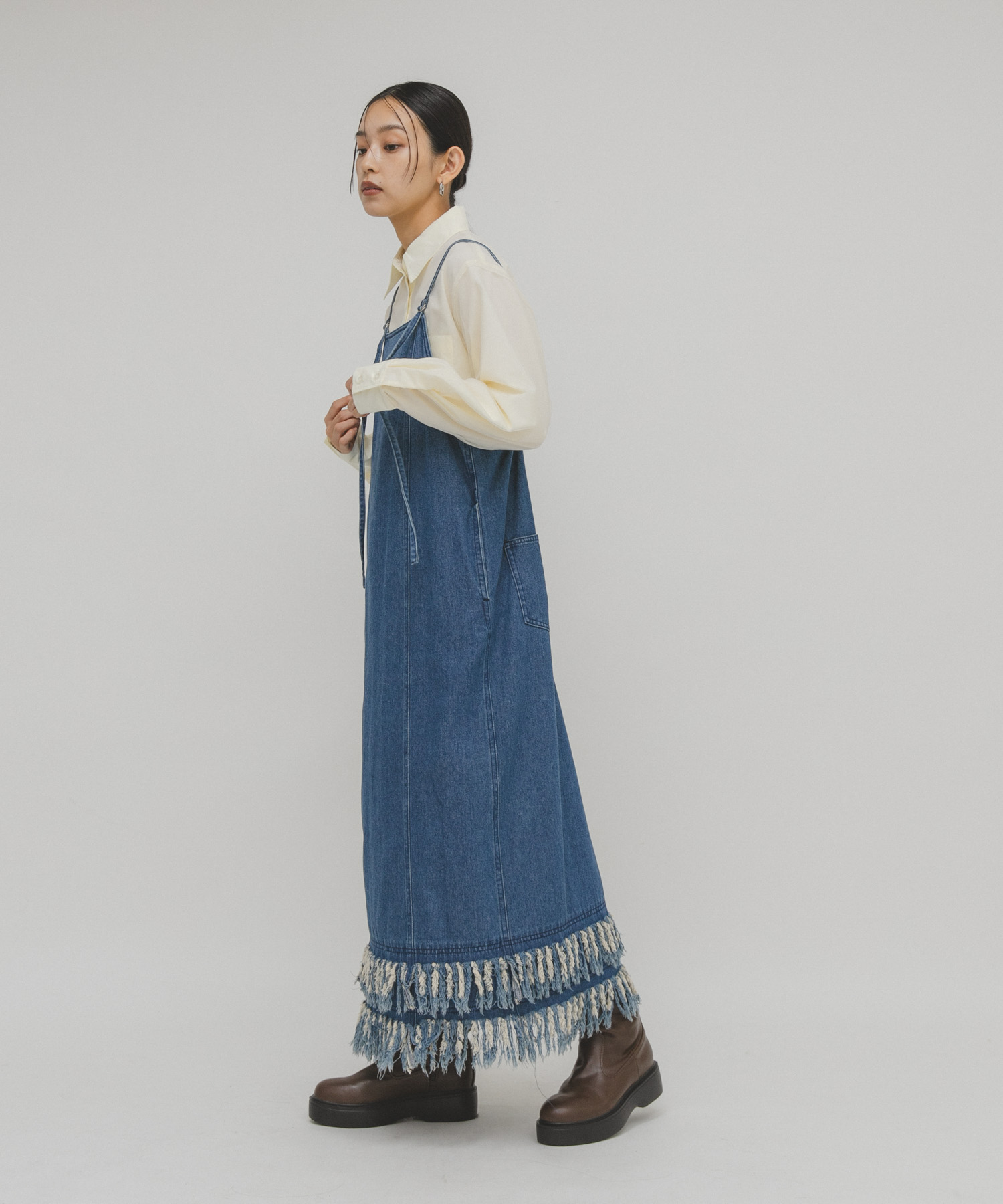 身長：163cm サイズ：one
