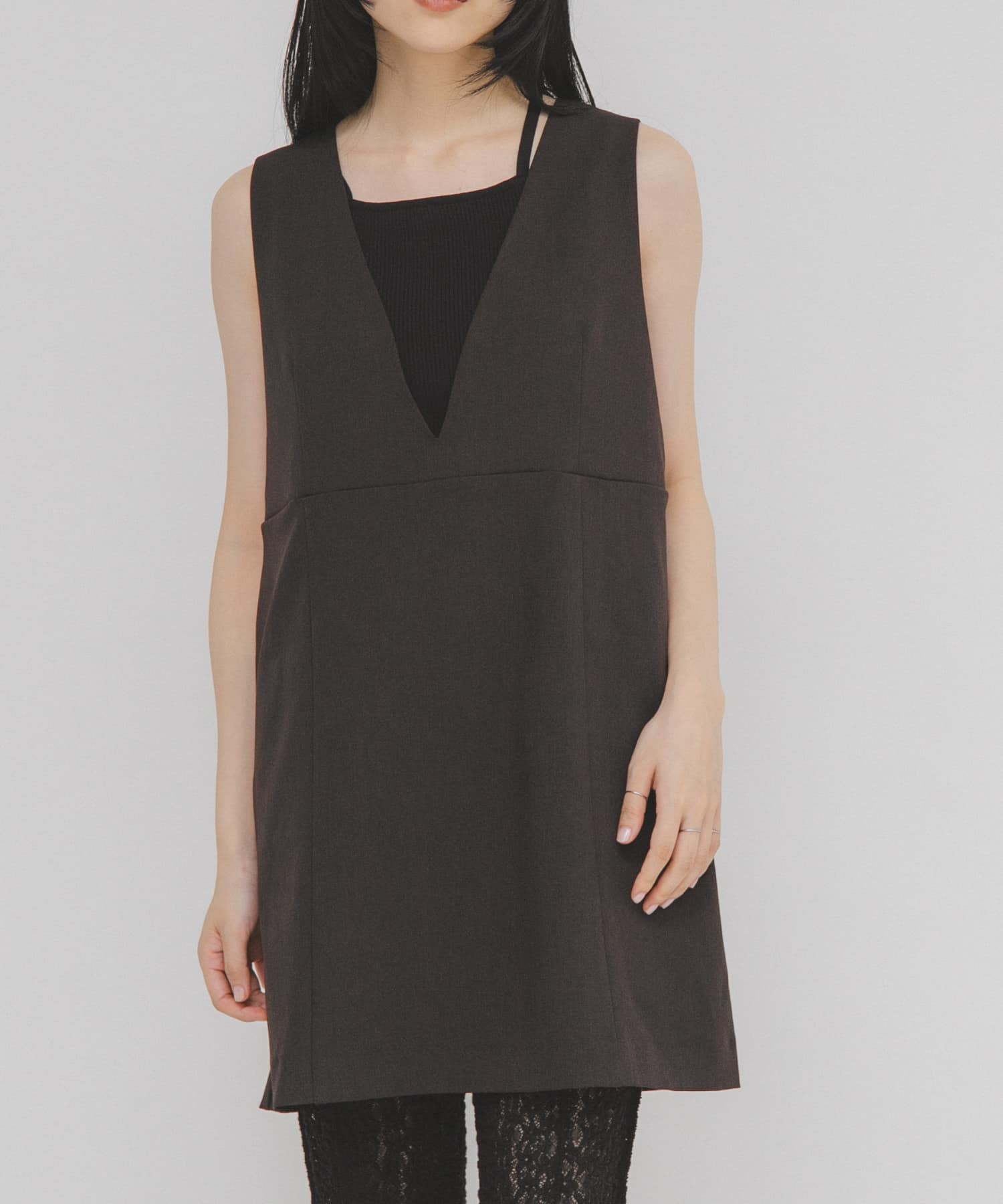 身長：160cm サイズ：one