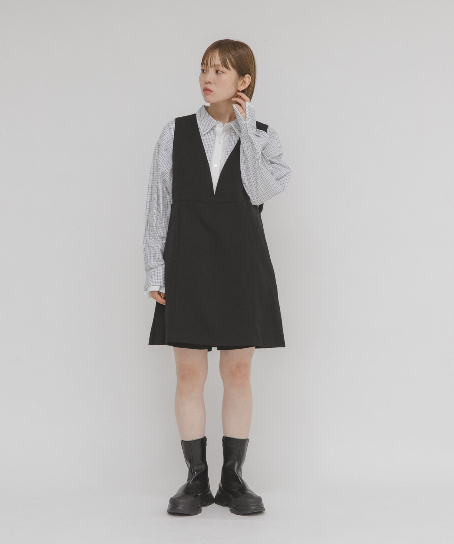 身長：153cm サイズ：one