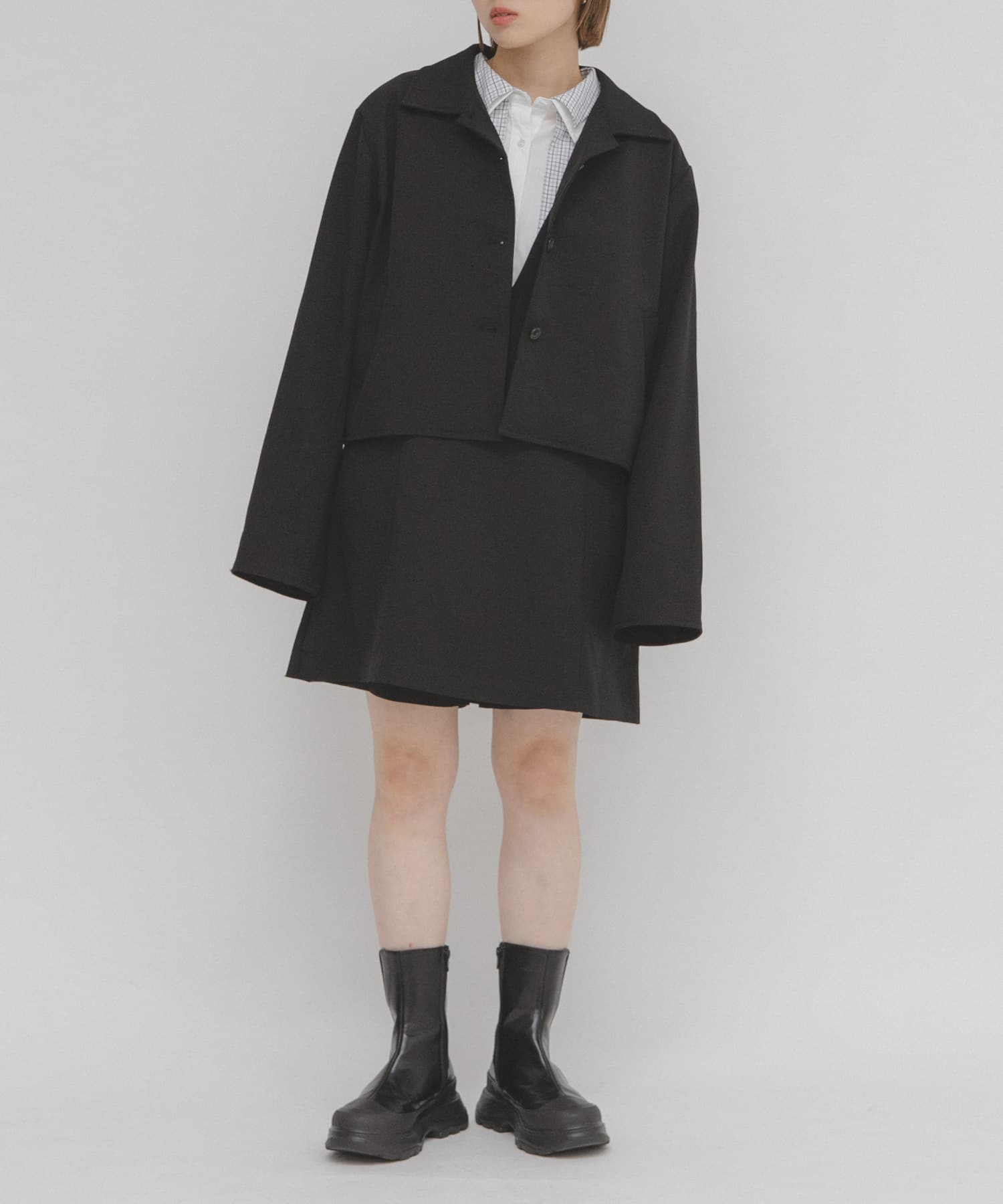 身長：153cm サイズ：one