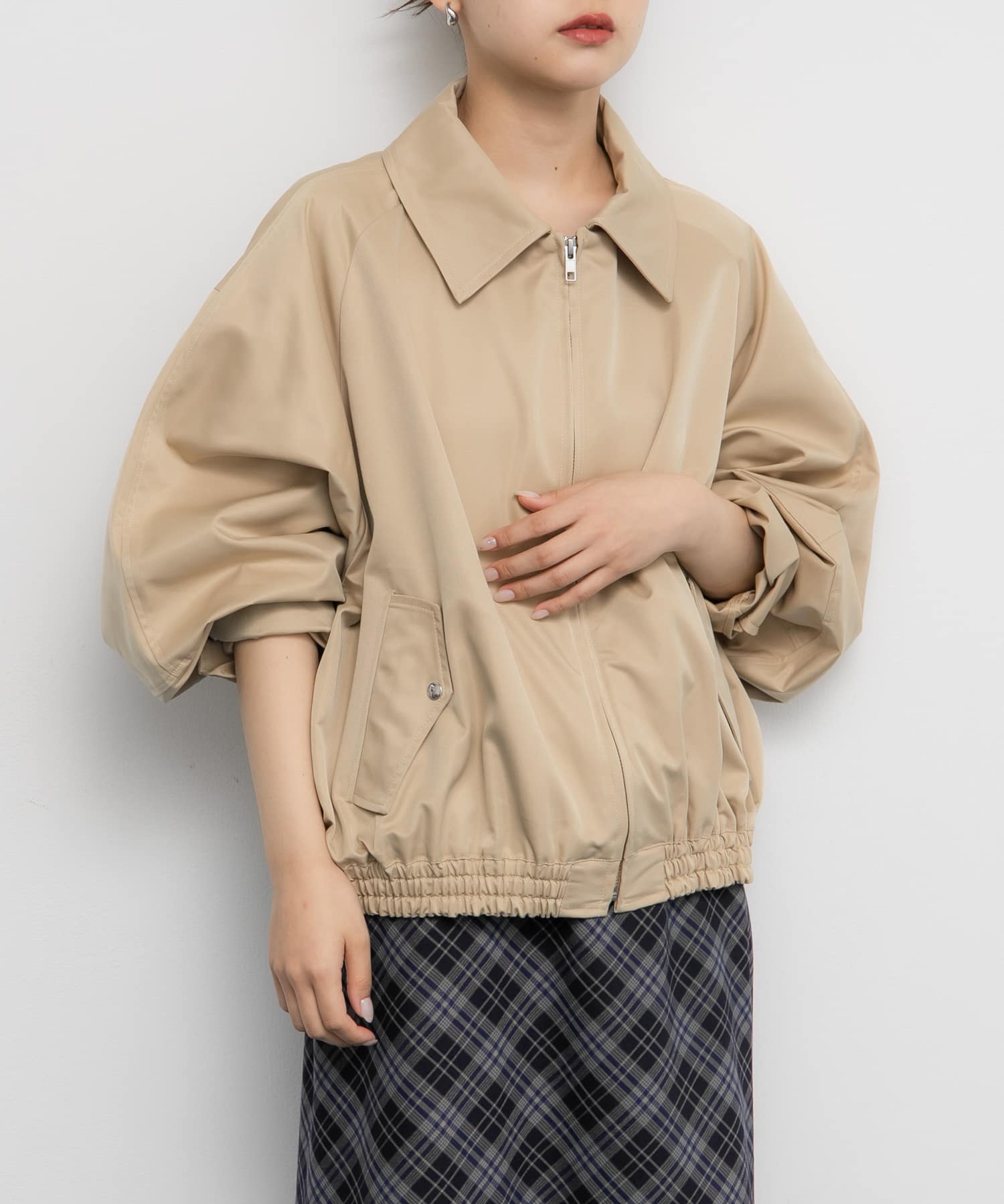 ブライトZIPブルゾン