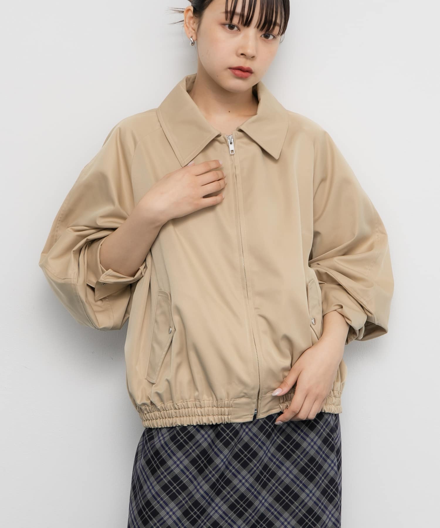 身長：160cm サイズ：one