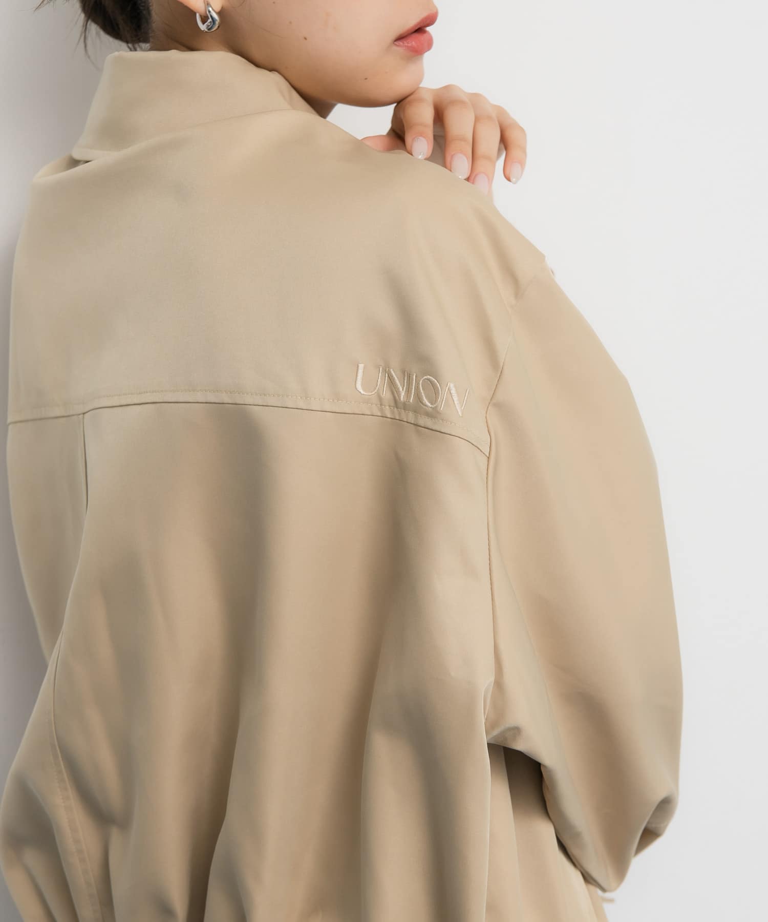 身長：160cm サイズ：one