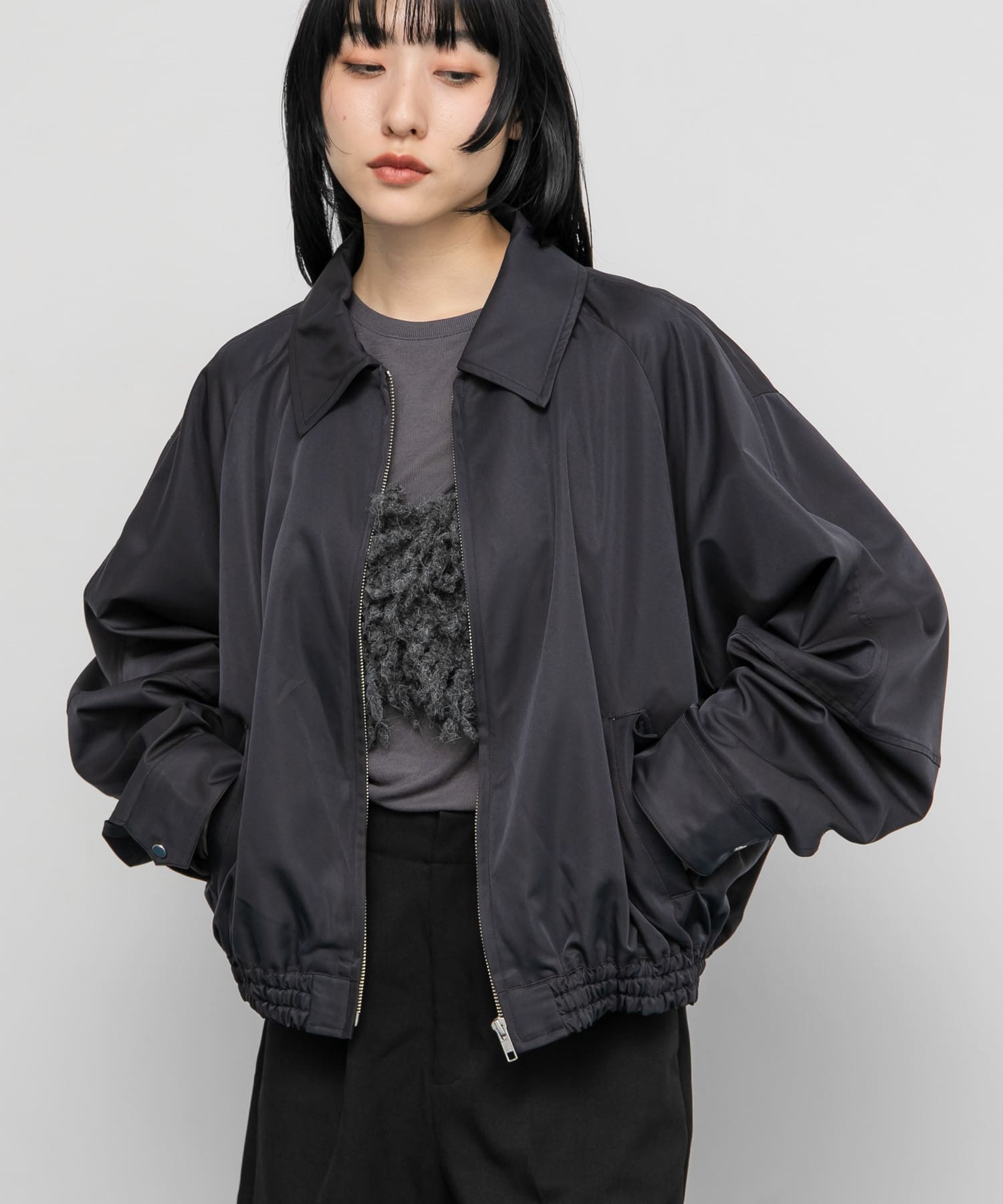 身長：160cm サイズ：one