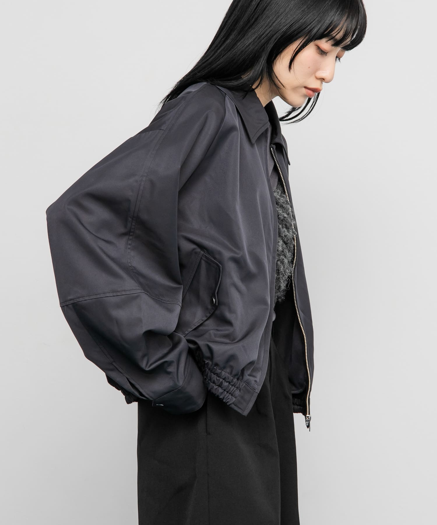 身長：160cm サイズ：one