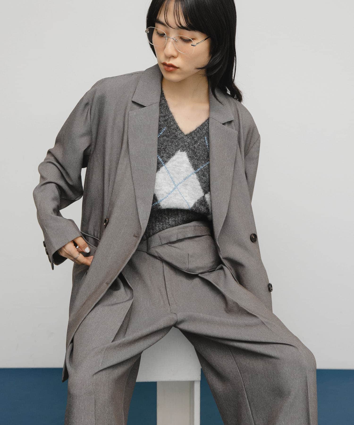 身長：160cm サイズ：one