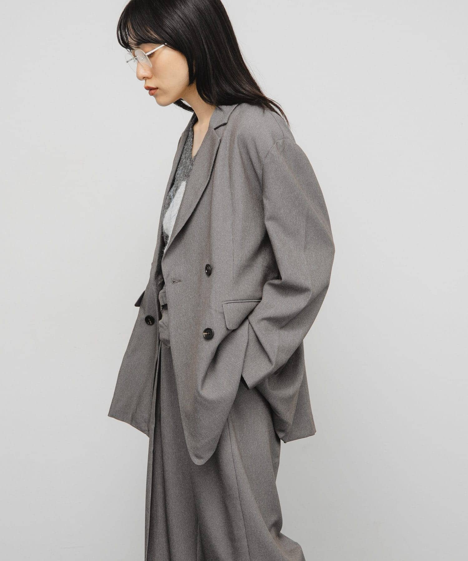 身長：160cm サイズ：one