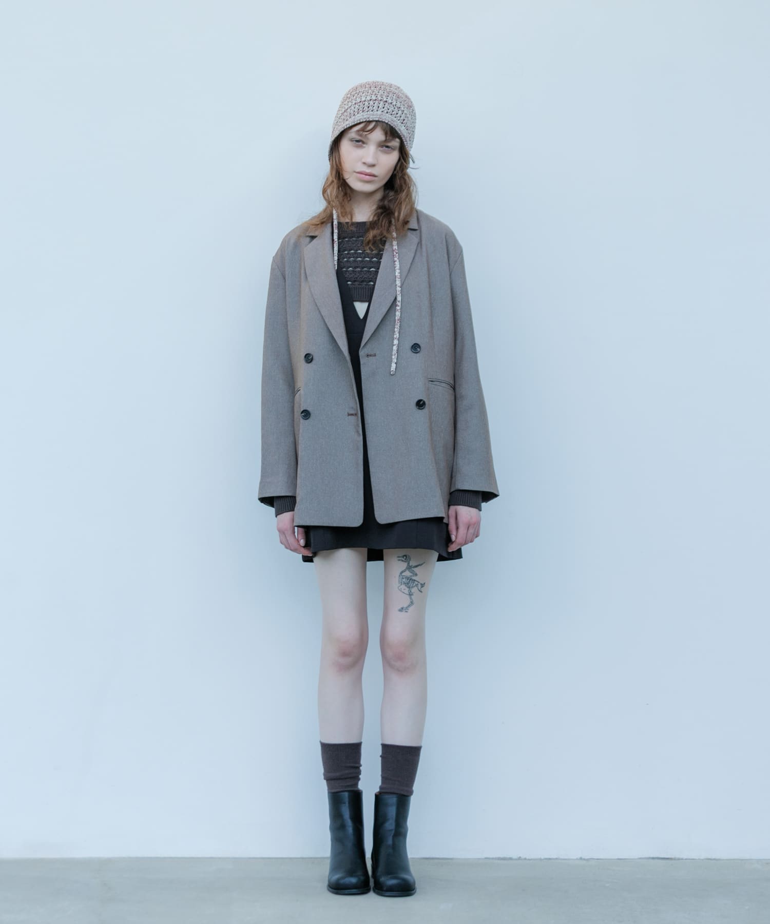 身長：160cm サイズ：one