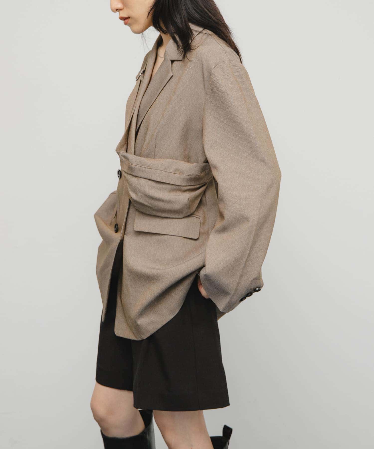 身長：160cm サイズ：one