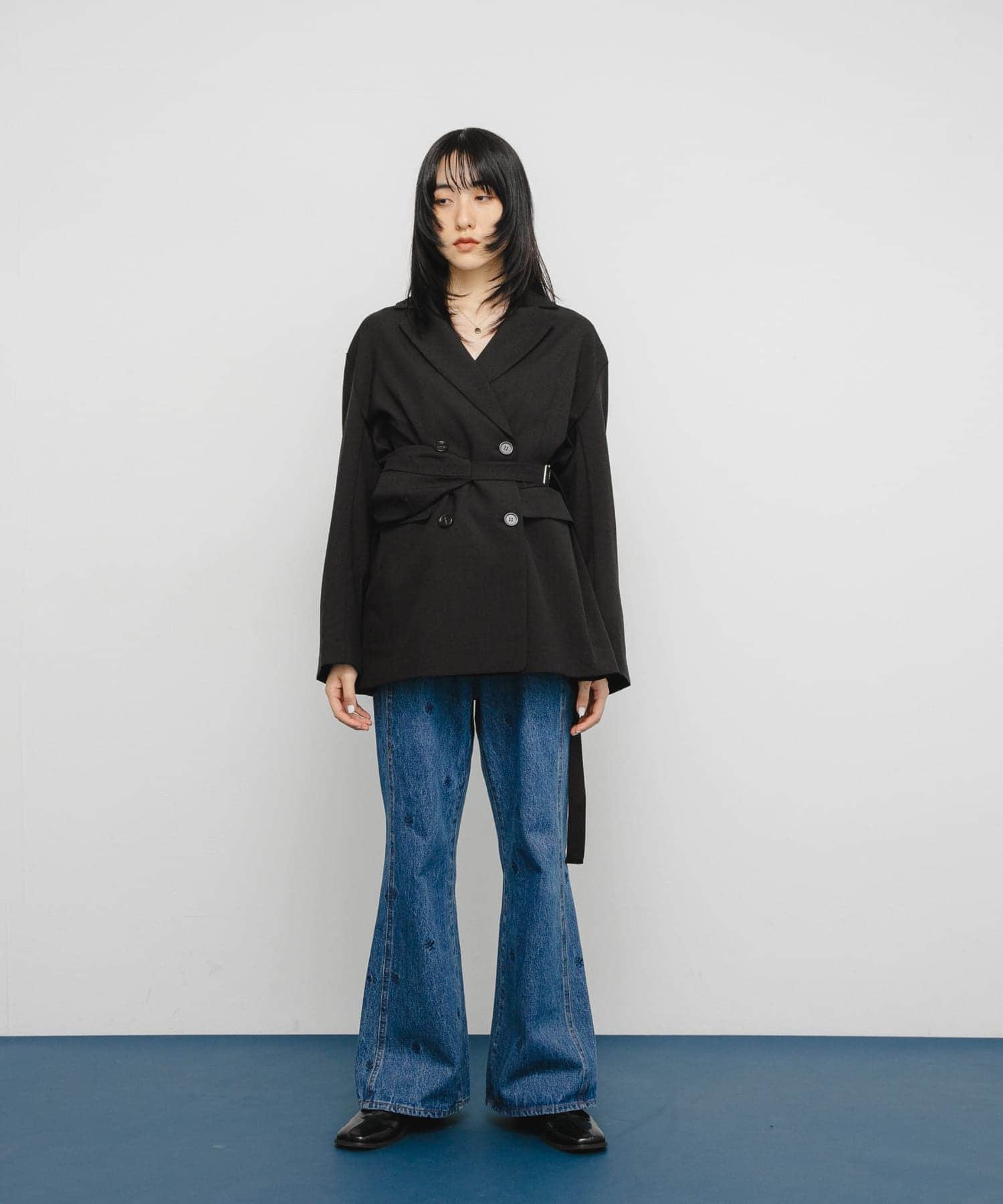 身長：160cm サイズ：one