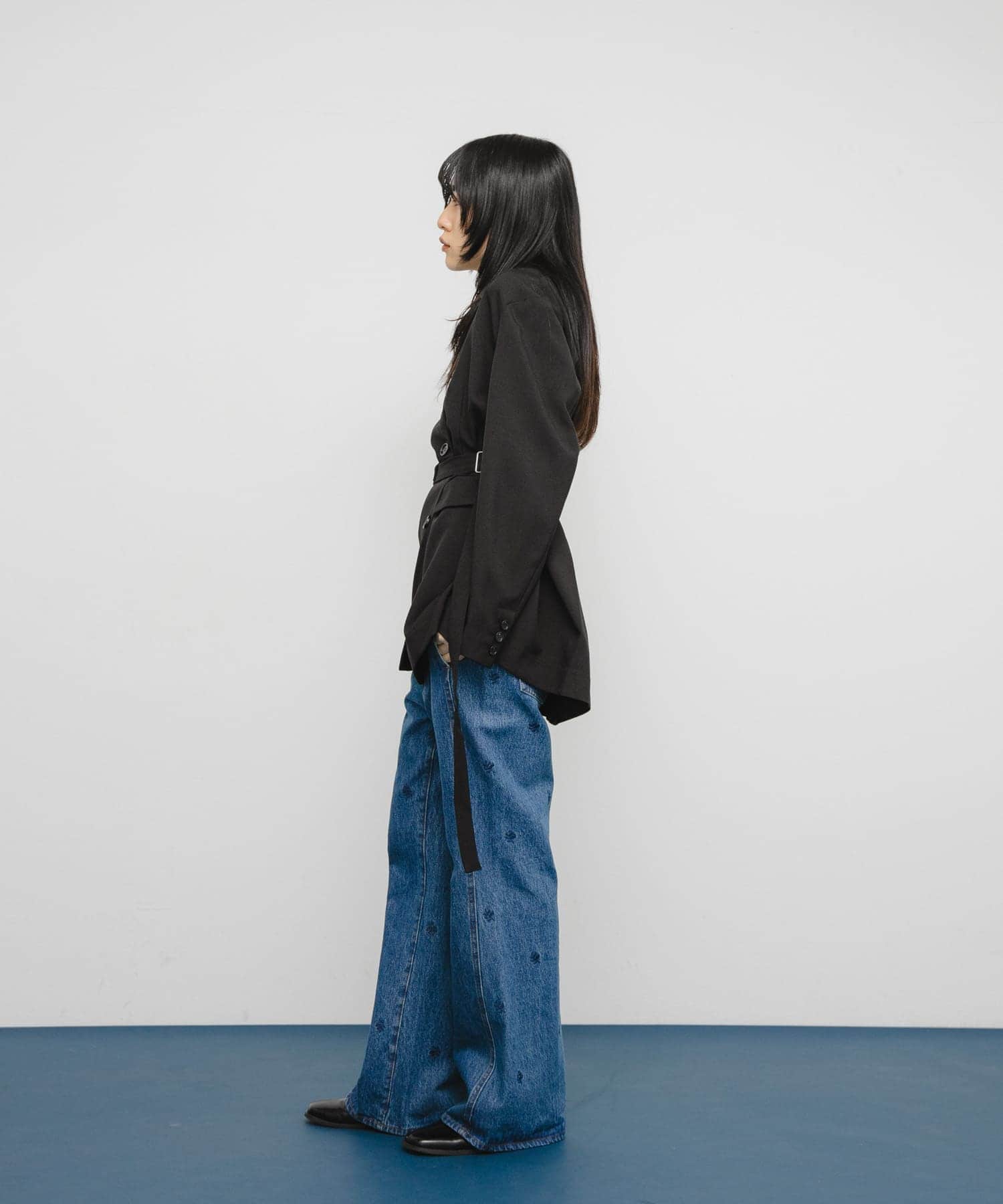 身長：160cm サイズ：one