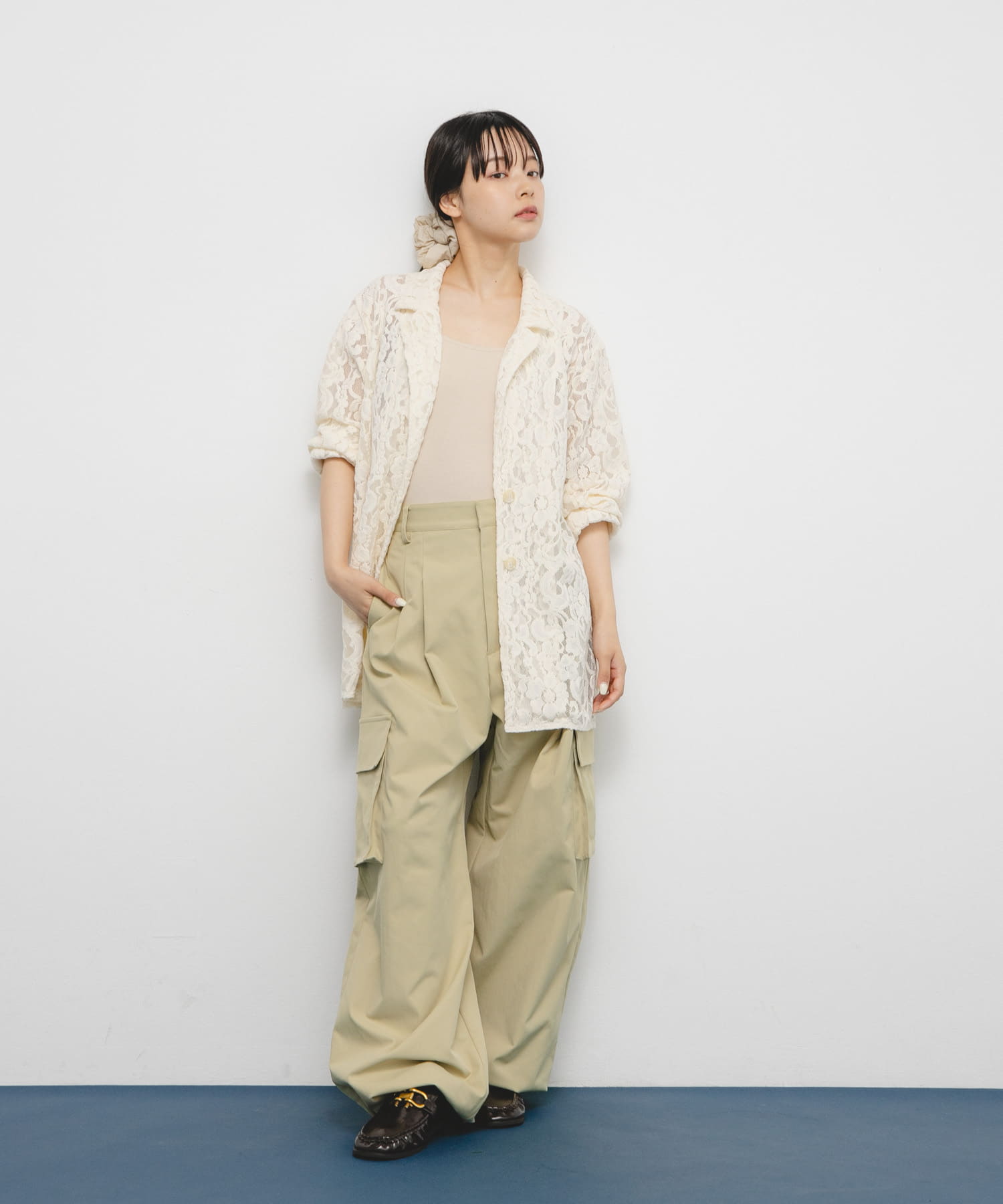 身長：153cm サイズ：one