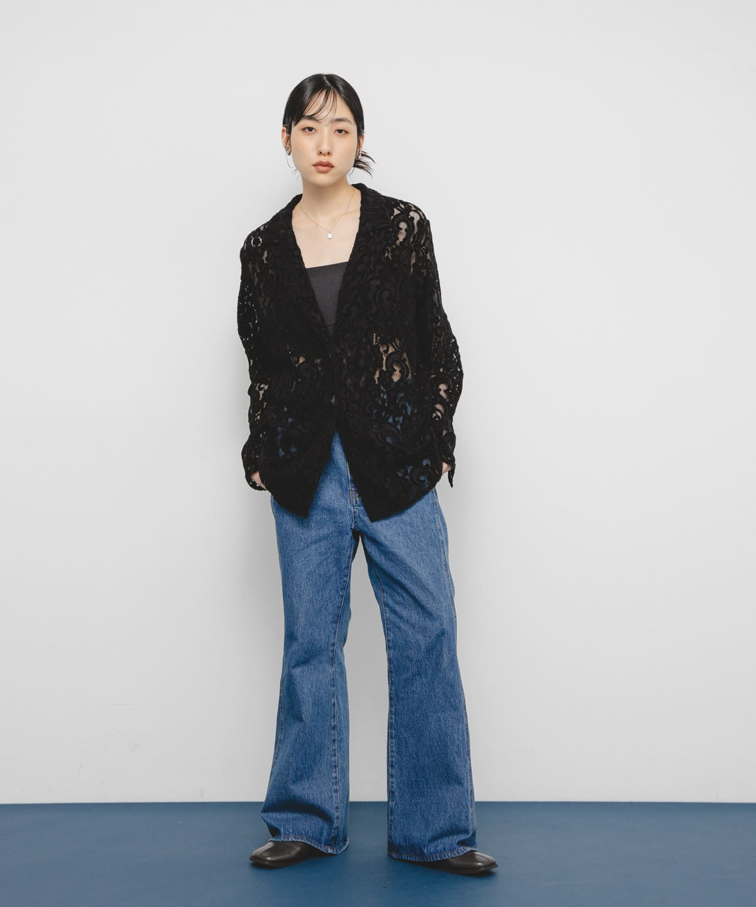 身長：160cm サイズ：one