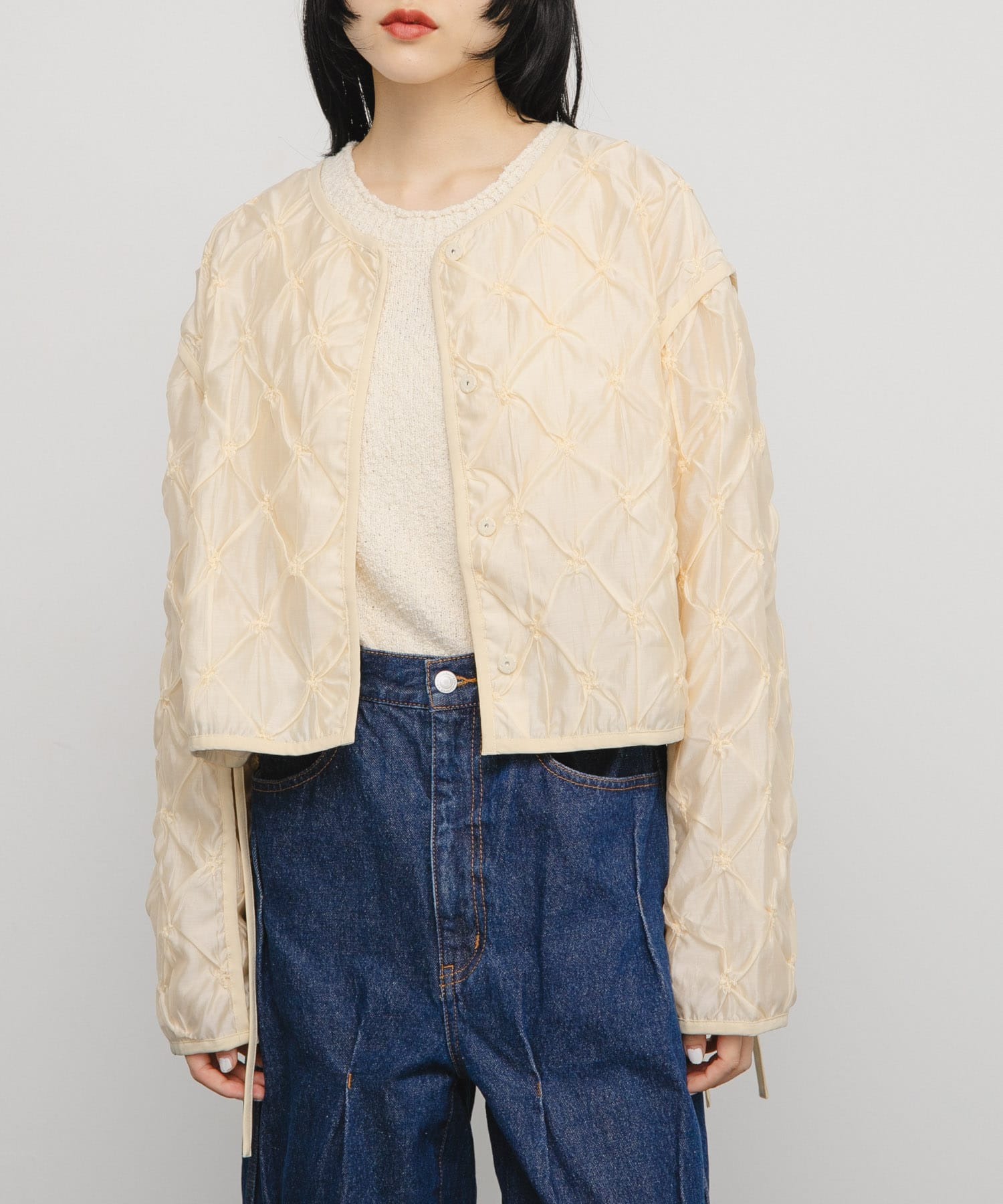 身長：160cm サイズ：one