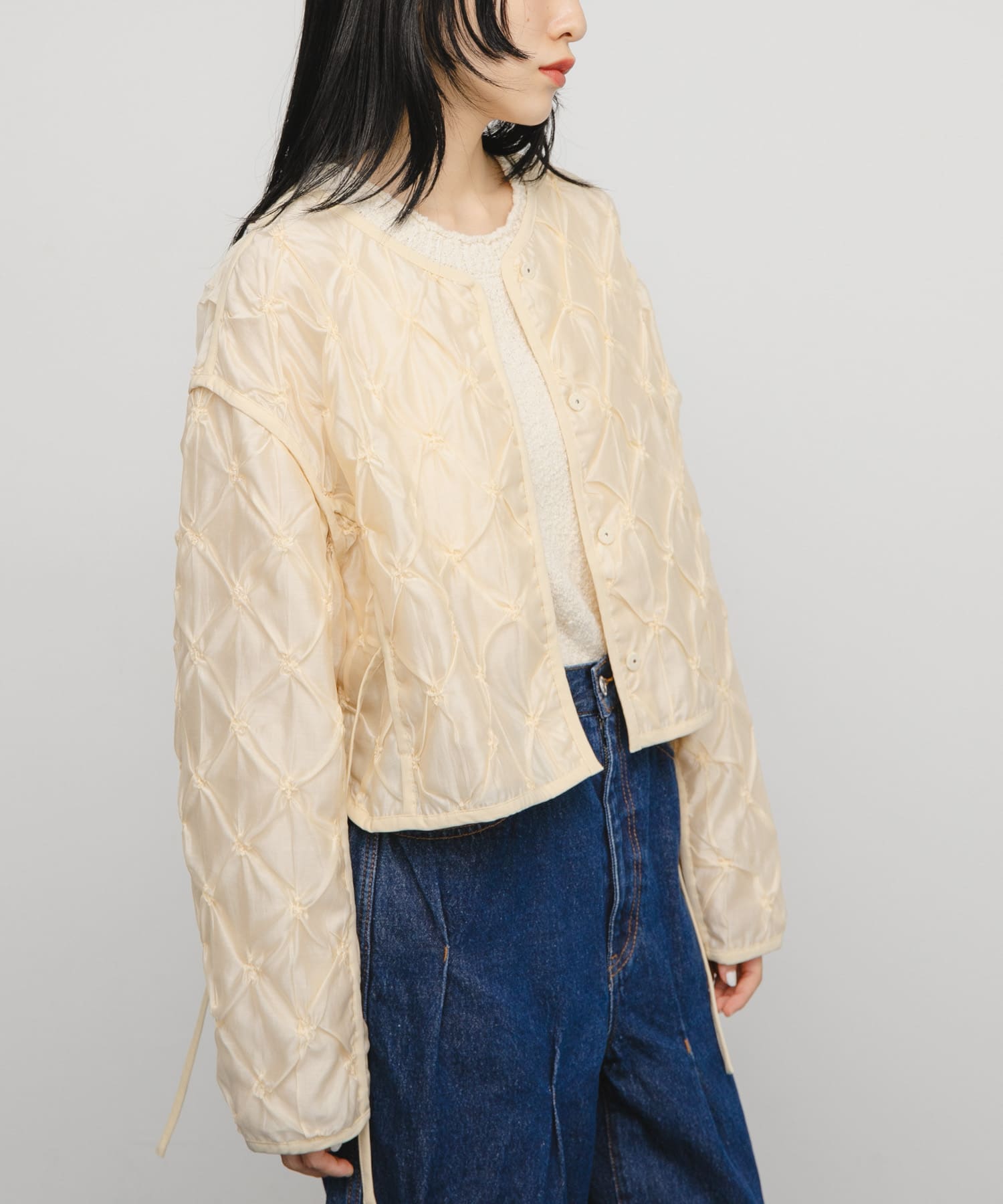 身長：160cm サイズ：one