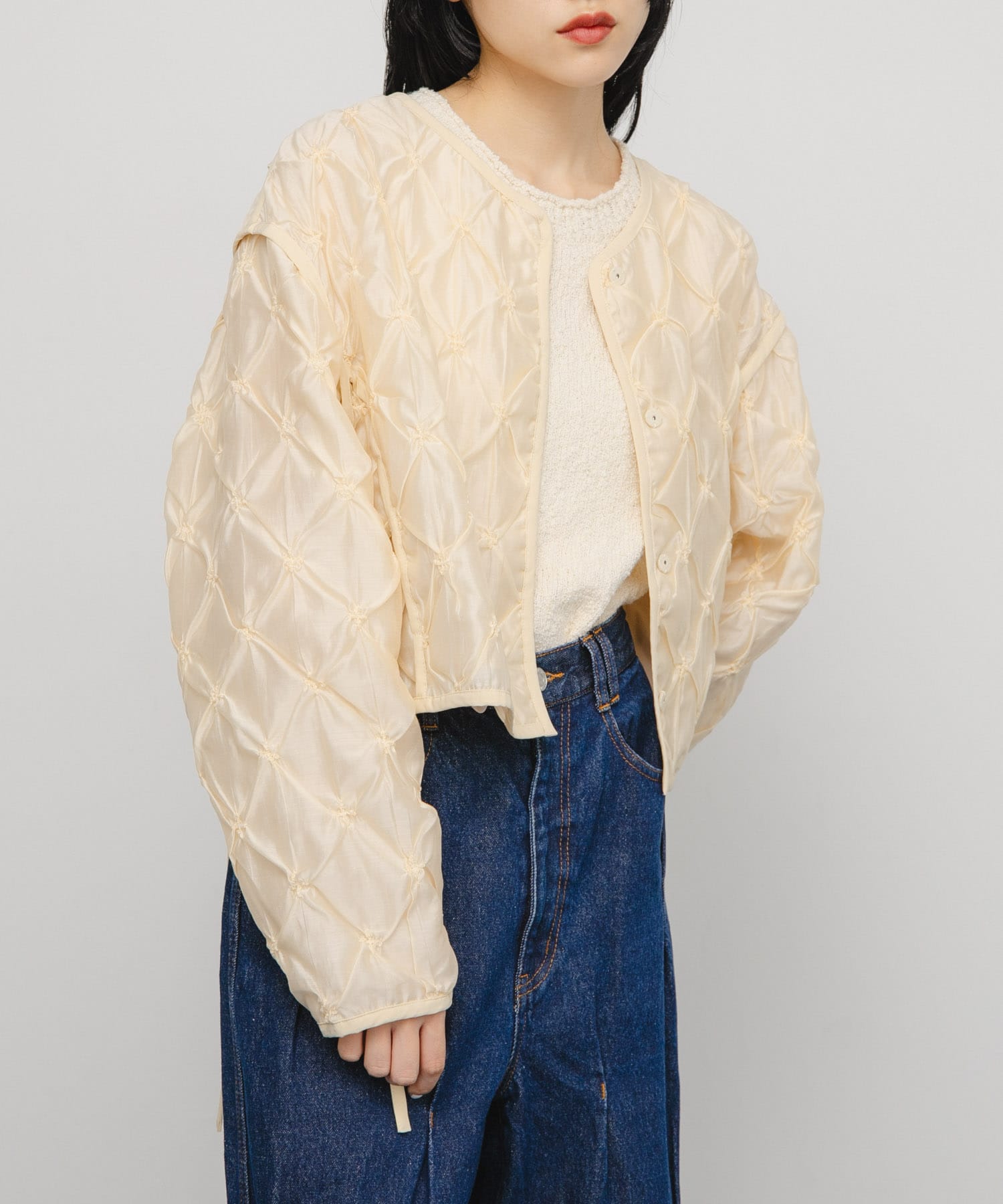 身長：160cm サイズ：one