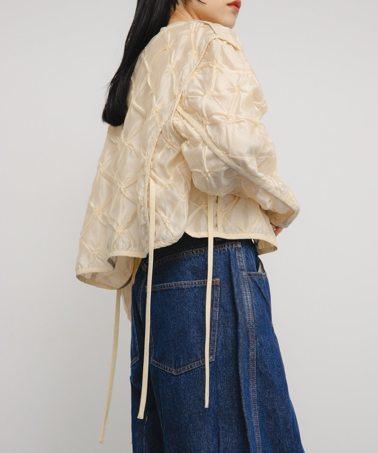 身長：160cm サイズ：one