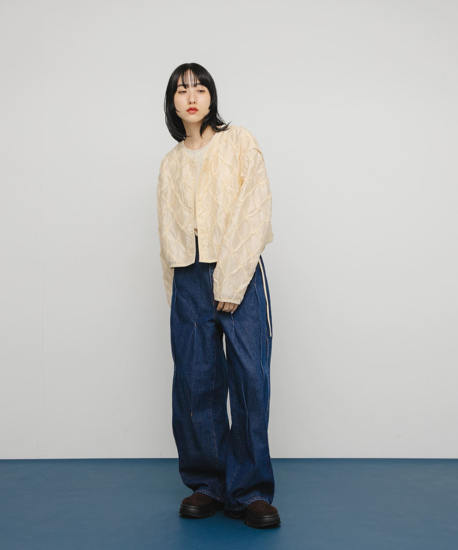 身長：160cm サイズ：one