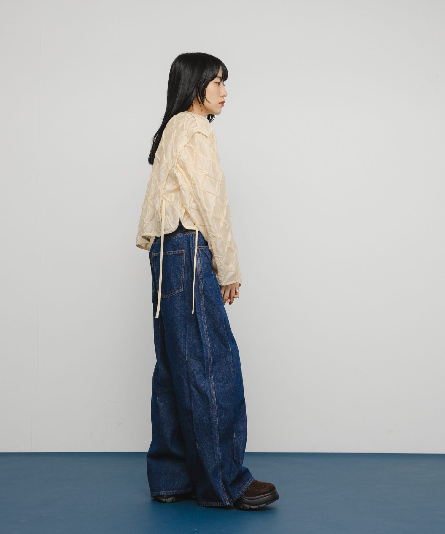 身長：160cm サイズ：one