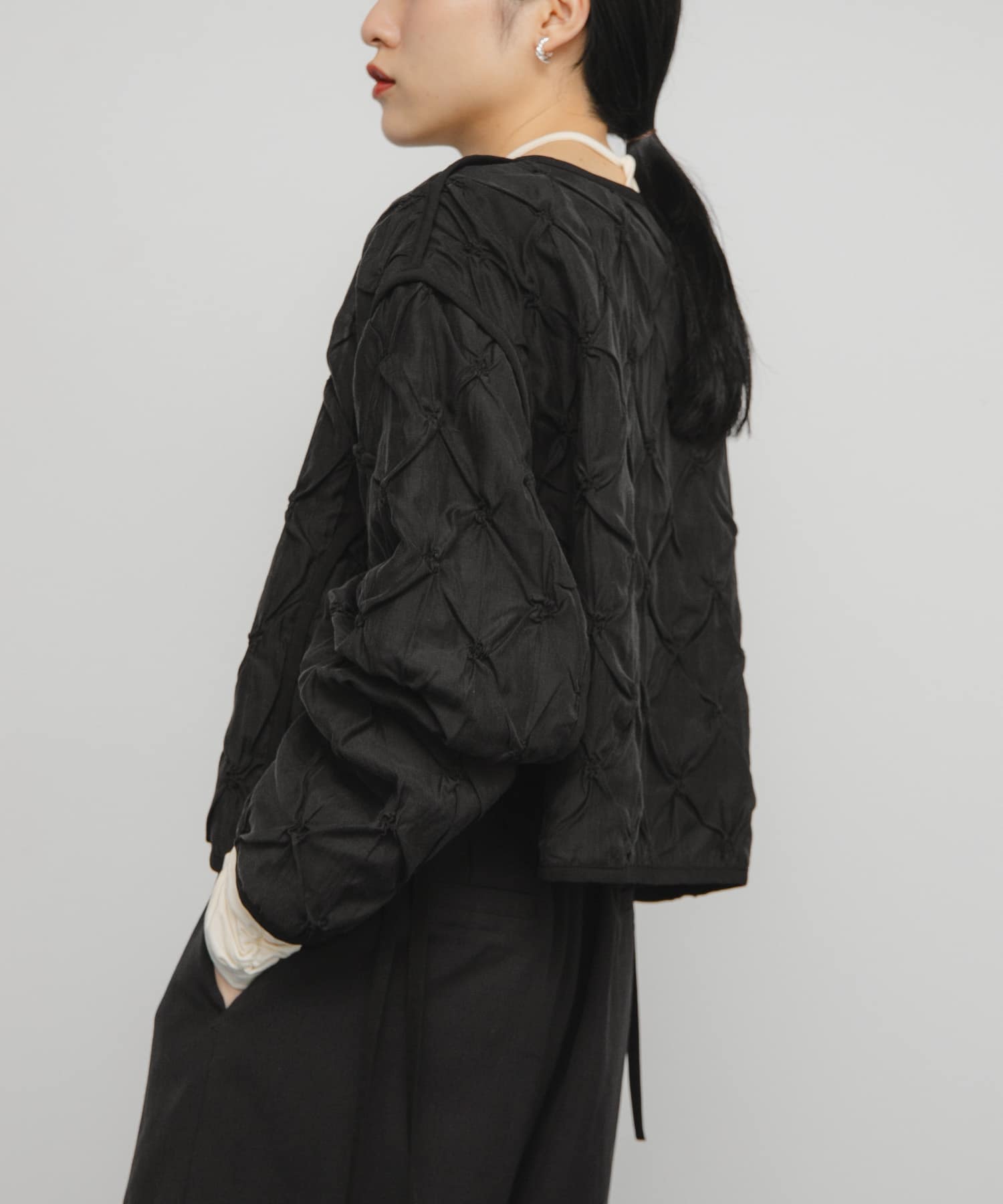 身長：160cm サイズ：one