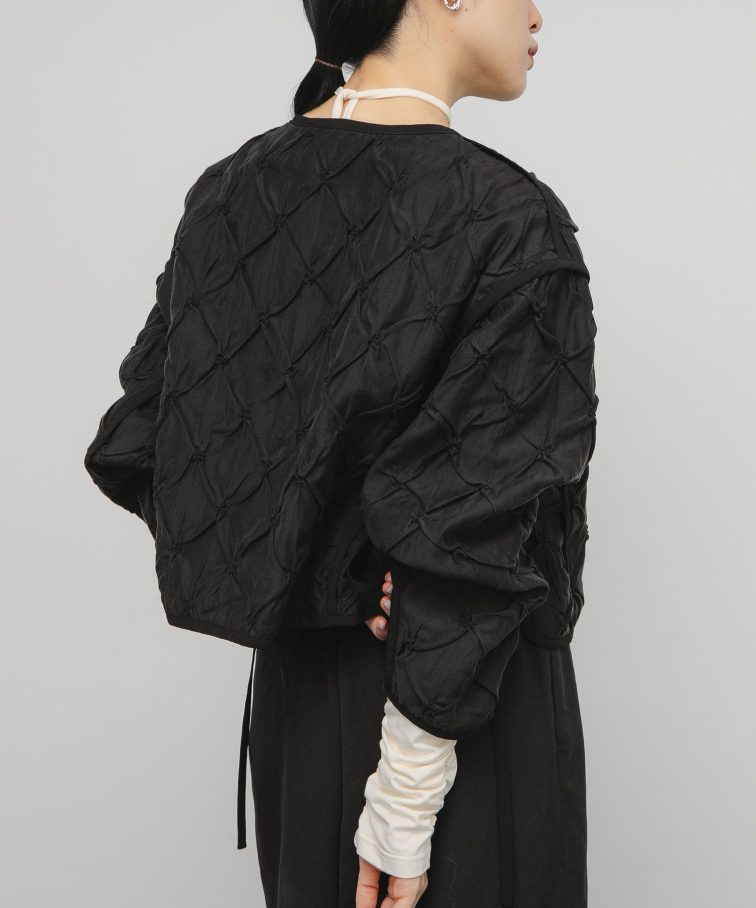 身長：160cm サイズ：one