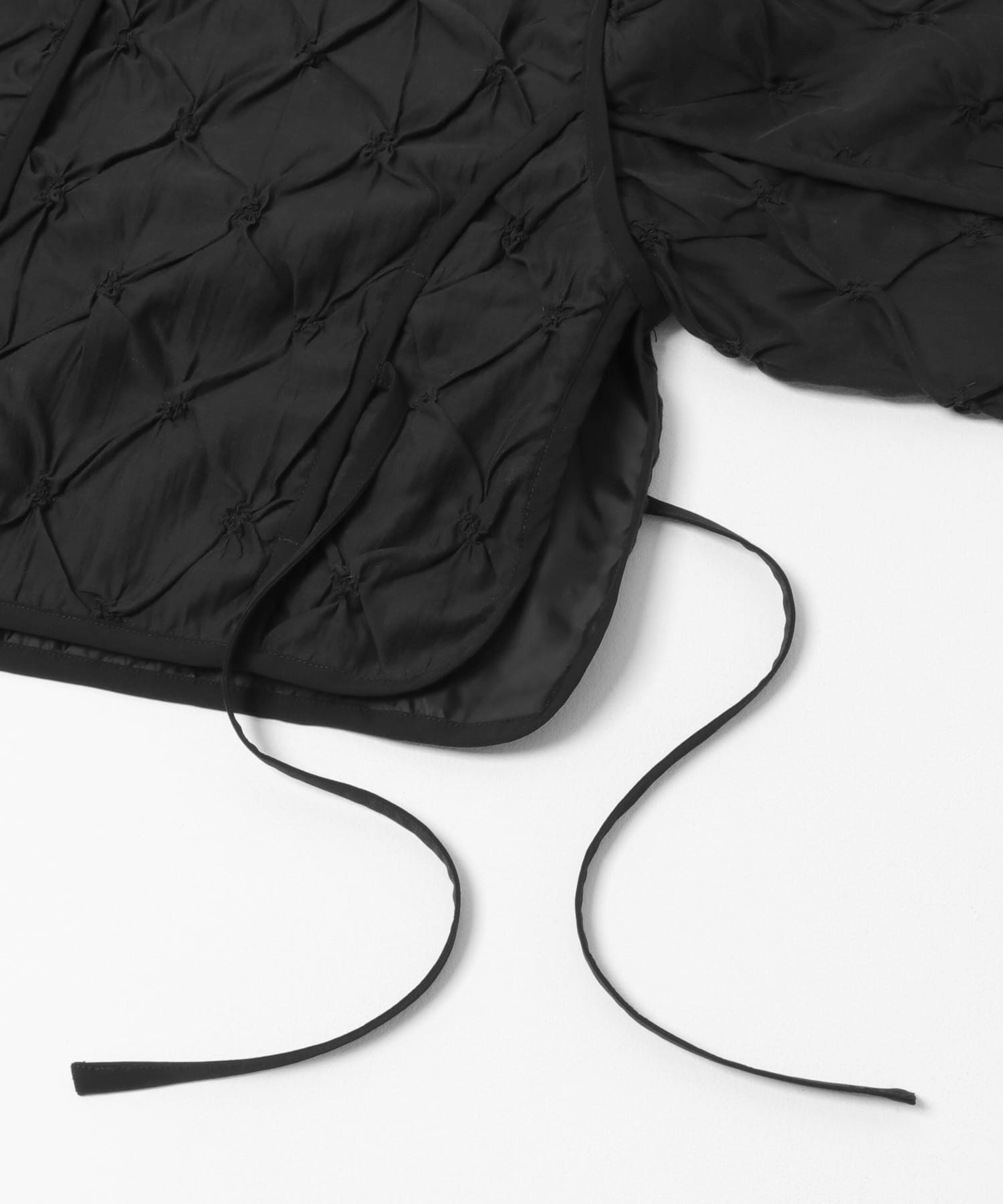 シャーリングショートジャケット BLACK one