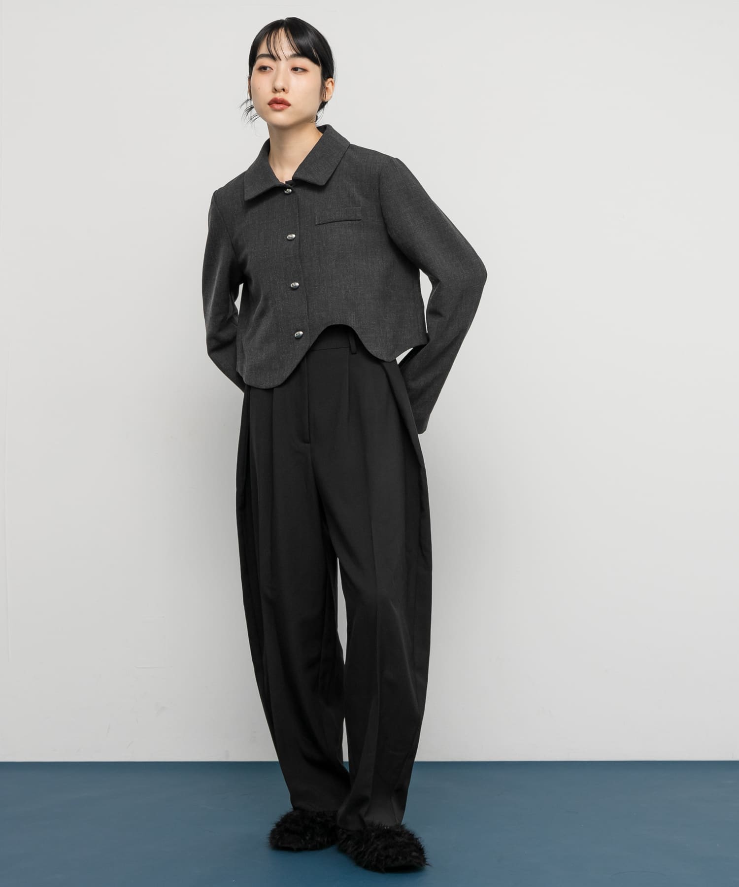 身長：160cm サイズ：one