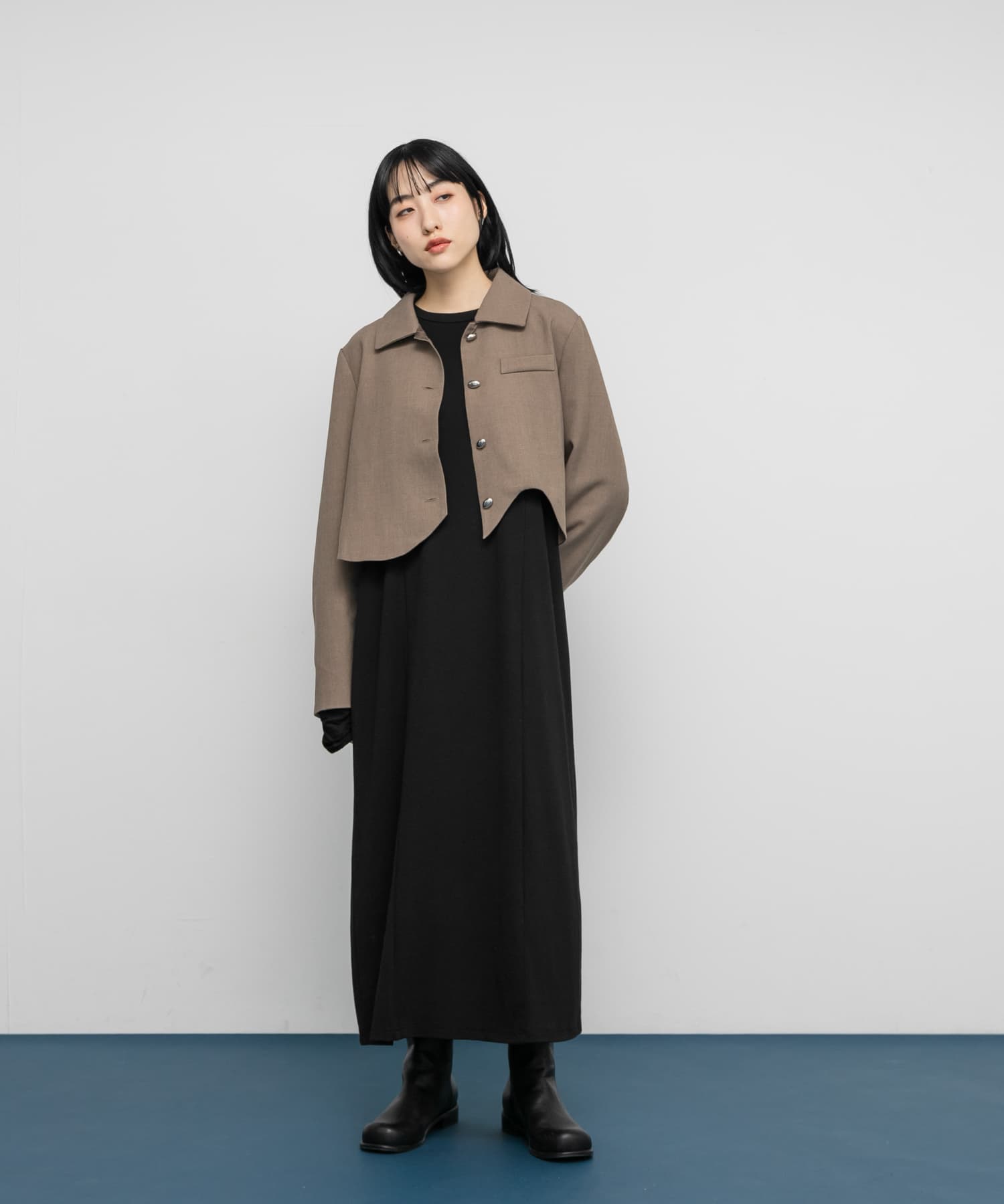 身長：160cm サイズ：one