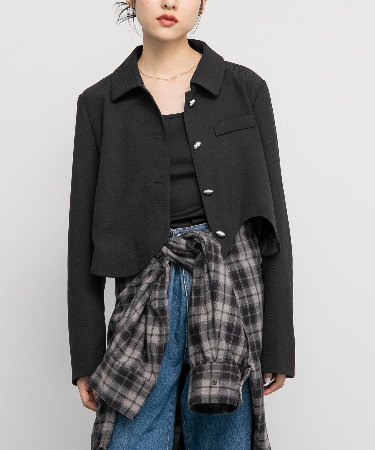 身長：160cm サイズ：one