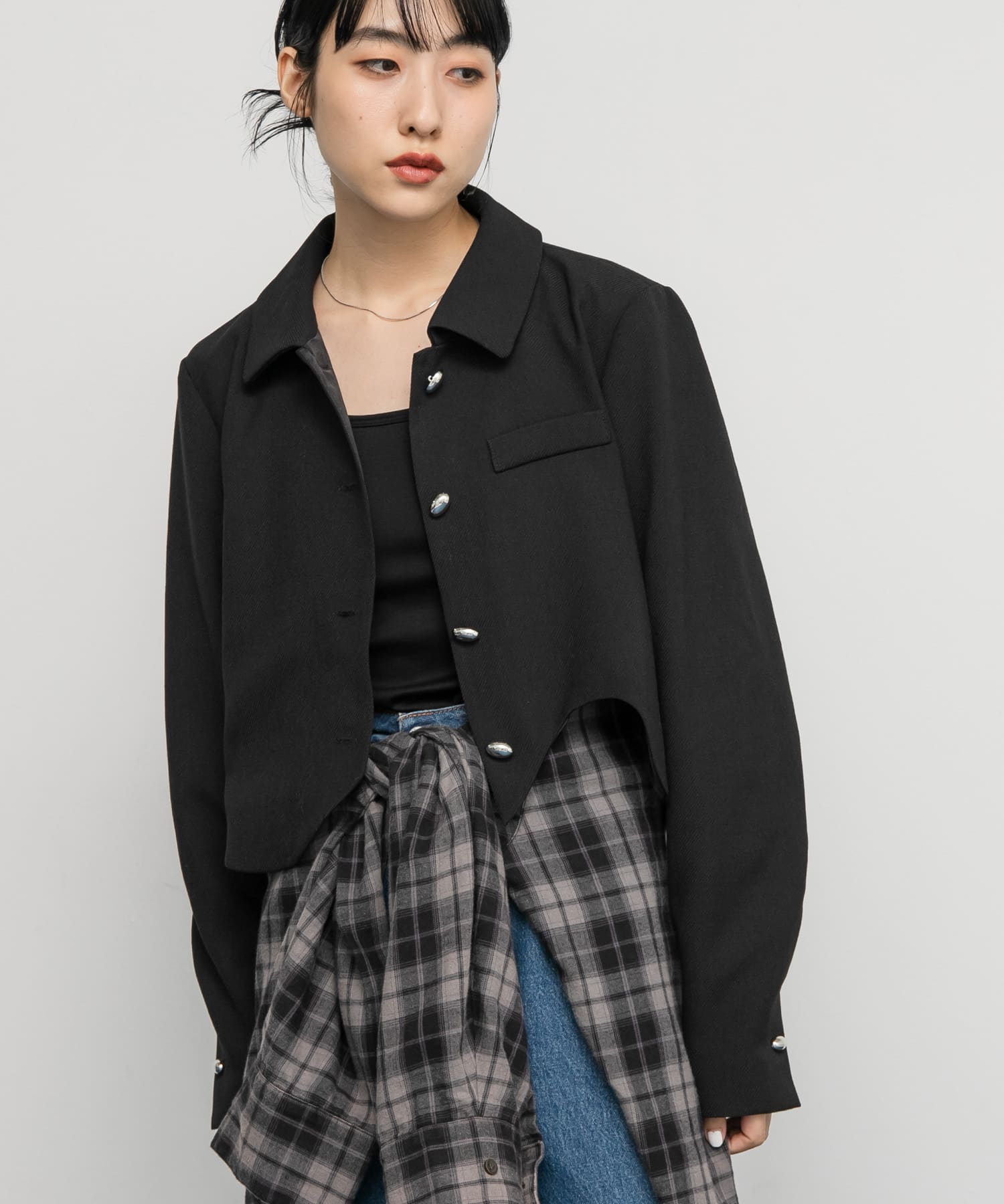 身長：160cm サイズ：one