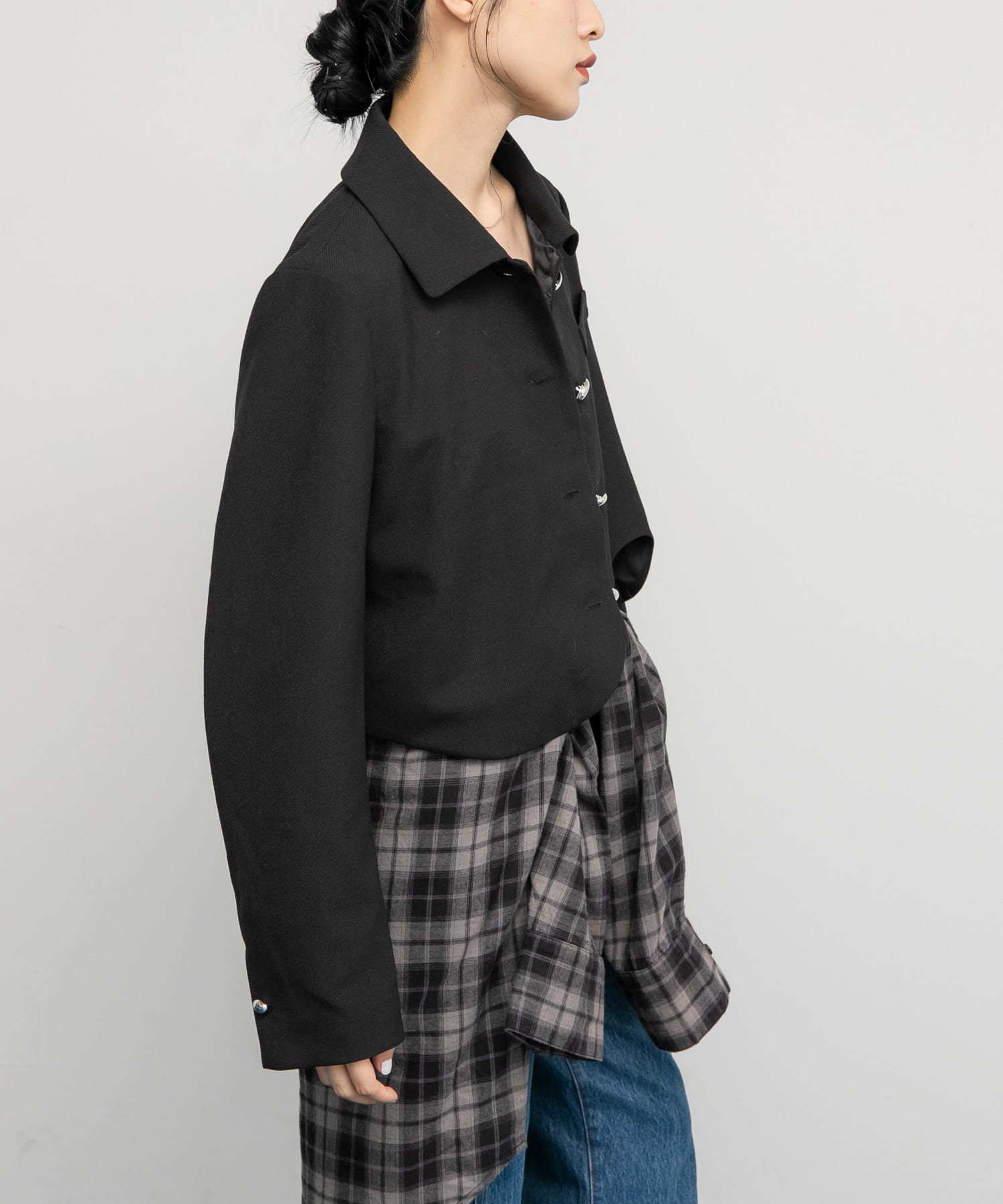 身長：160cm サイズ：one