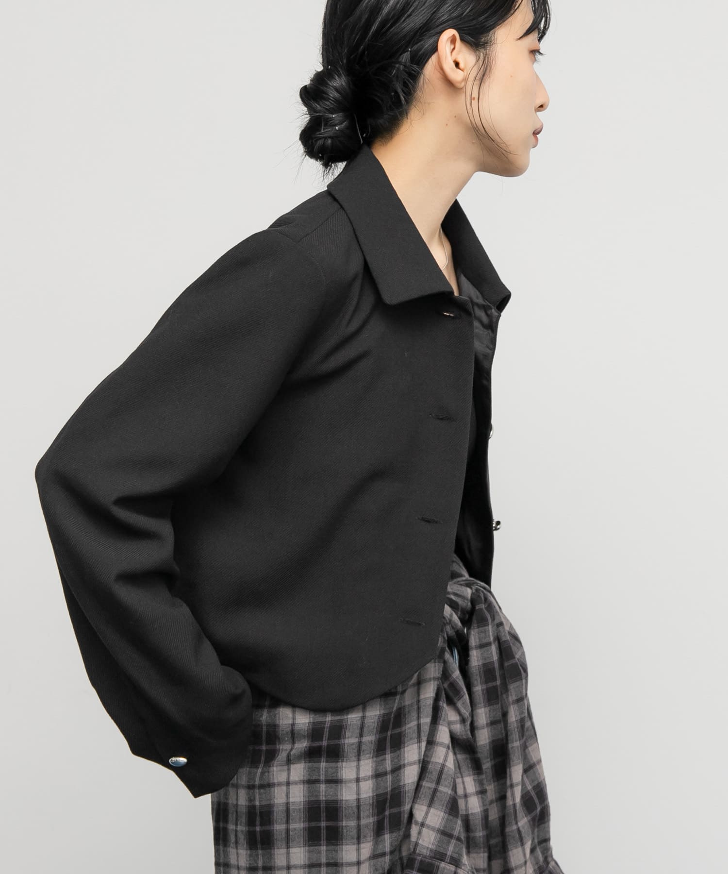 身長：160cm サイズ：one