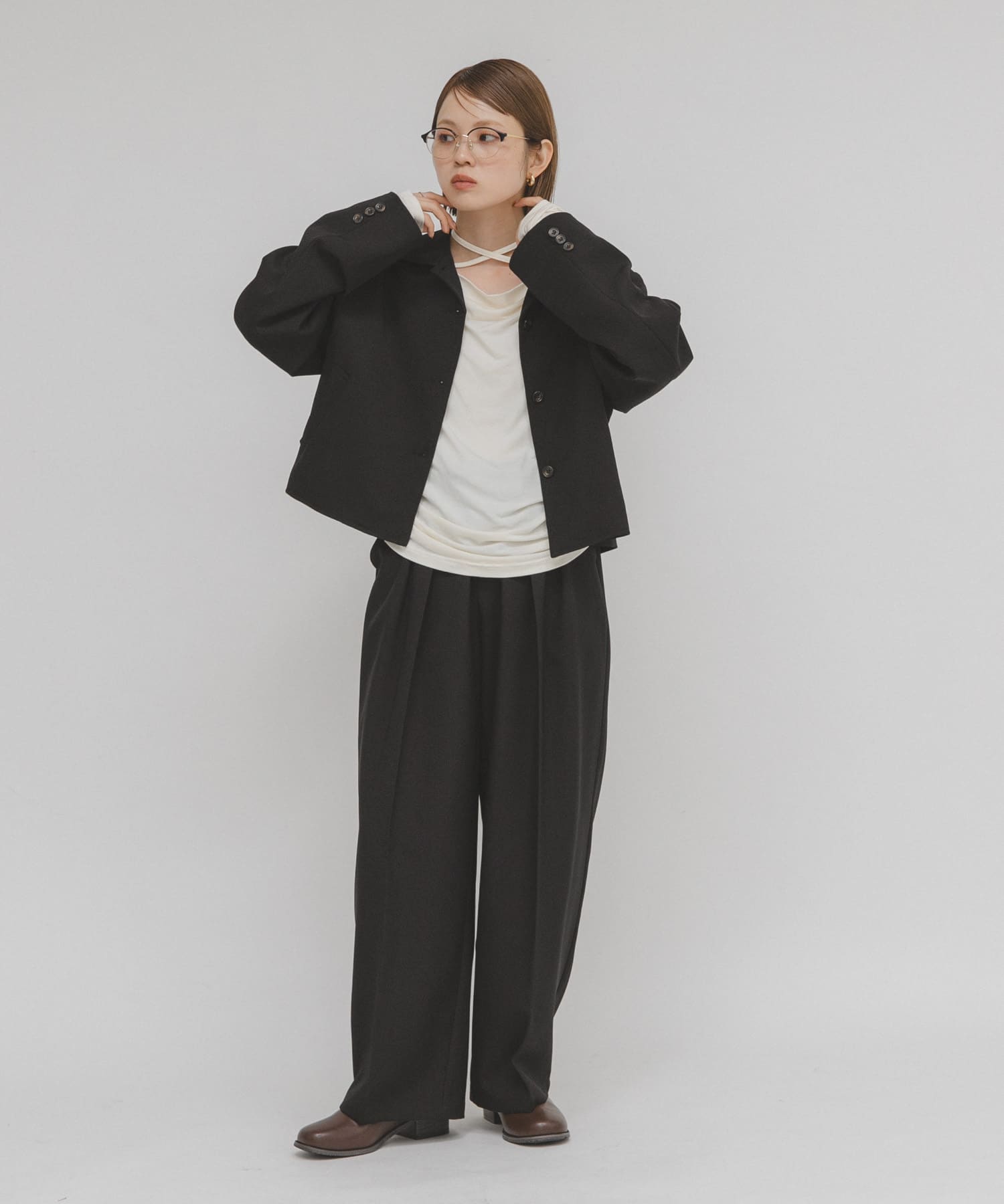 身長：153cm サイズ：one