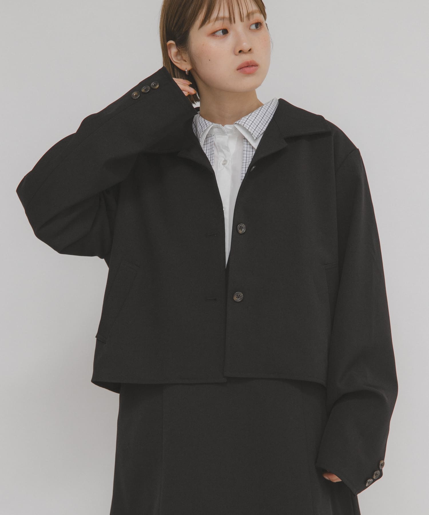身長：153cm サイズ：one