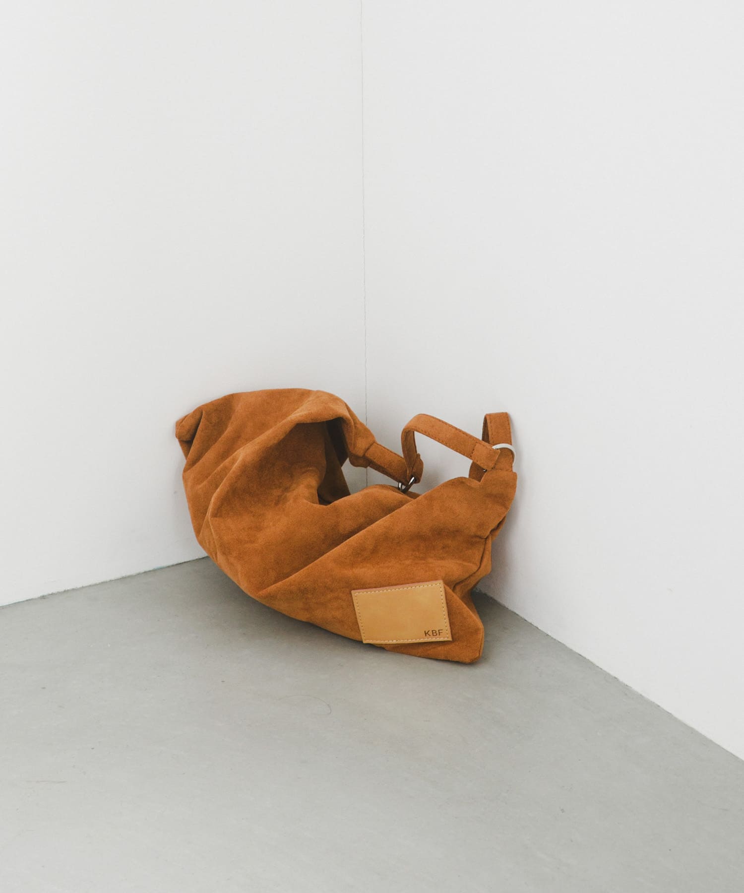 2WAYハンドルデザインBAG BROWN one