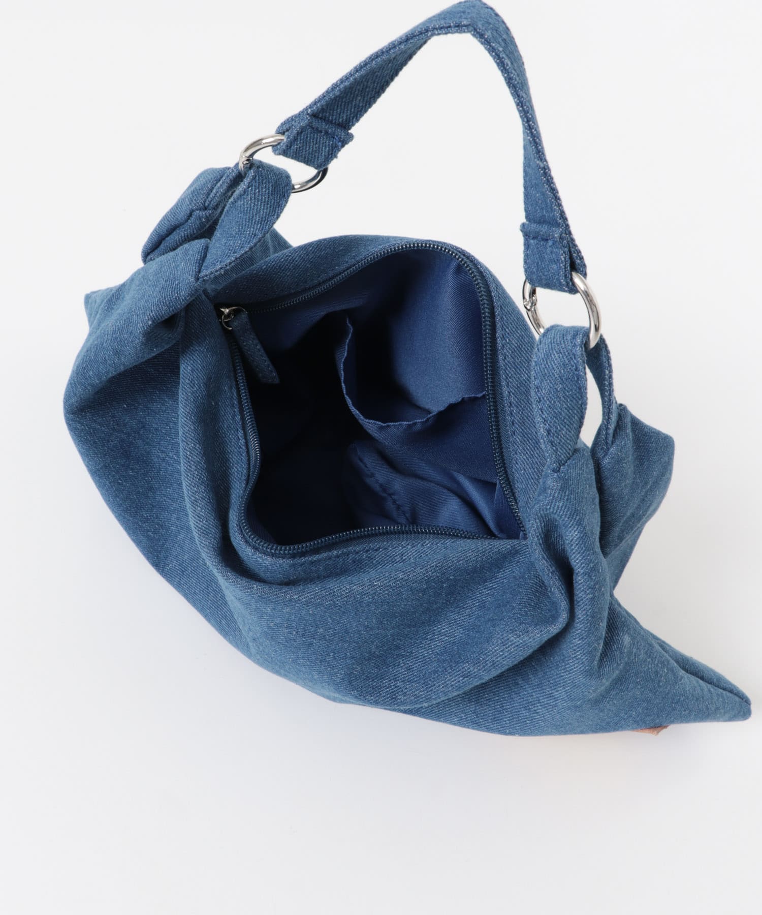 2WAYハンドルデザインBAG BLUE one