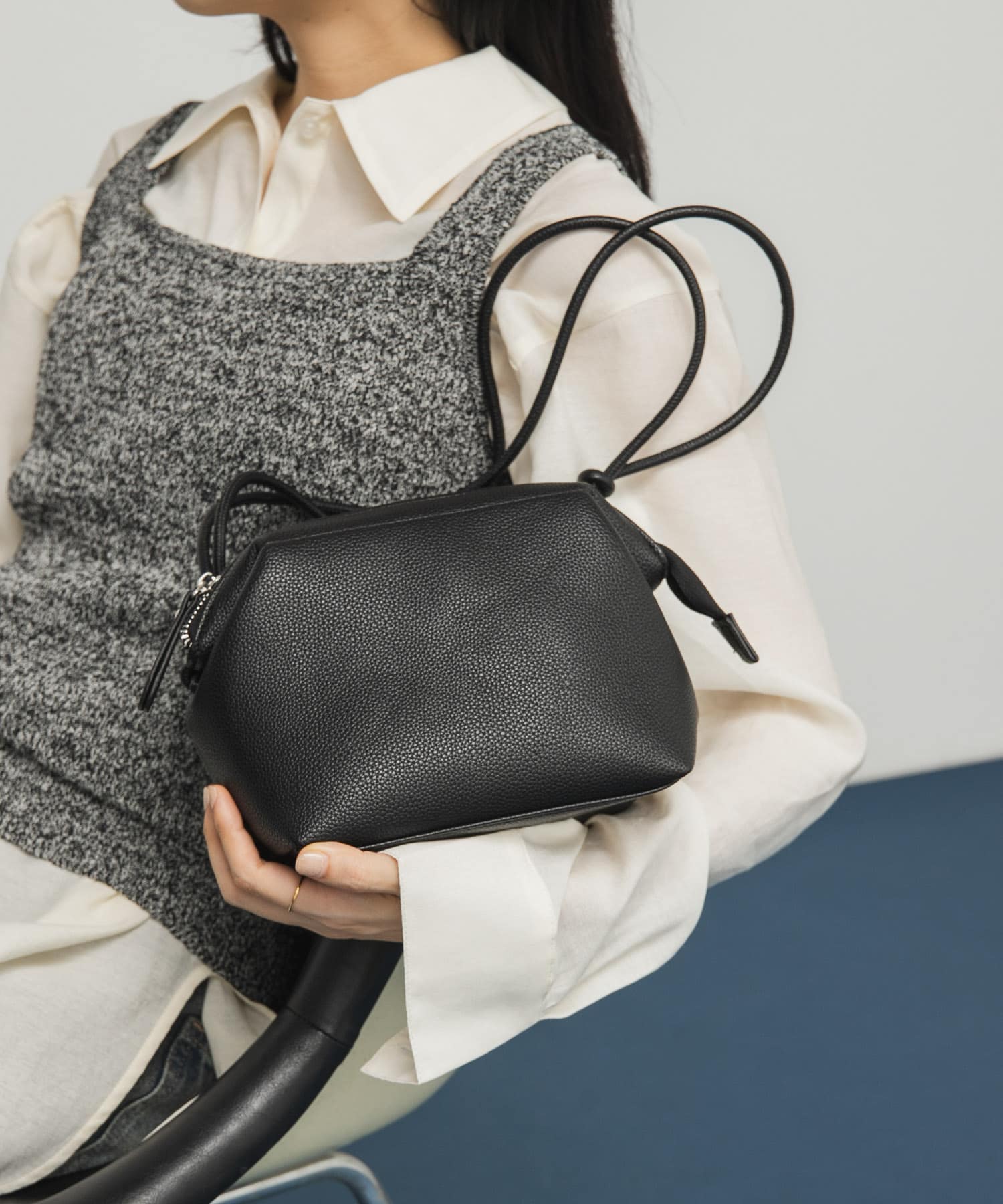 ガマグチミニBAG BLACK one