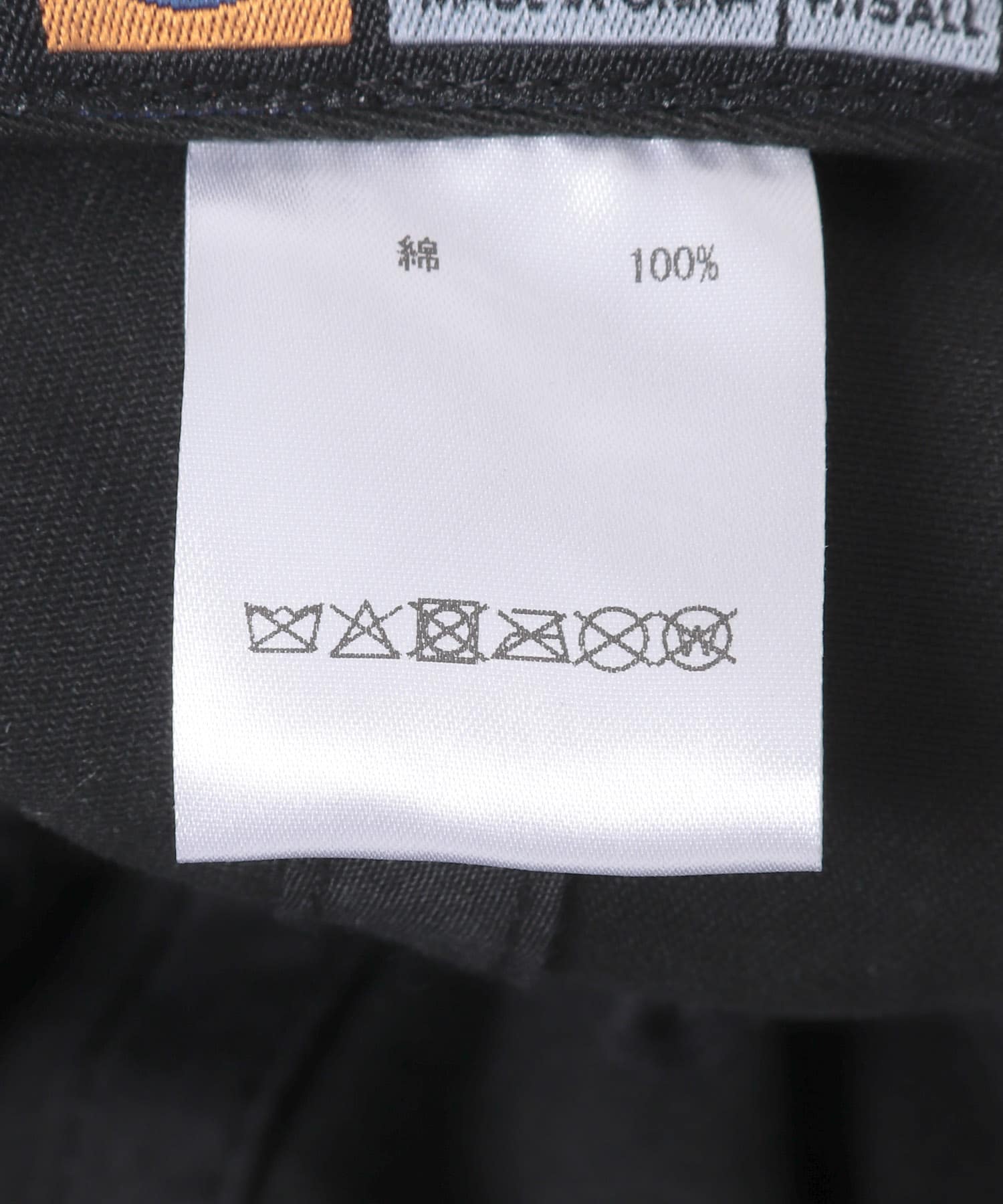 カフェロゴエンブロイダリーCAP BLACK one