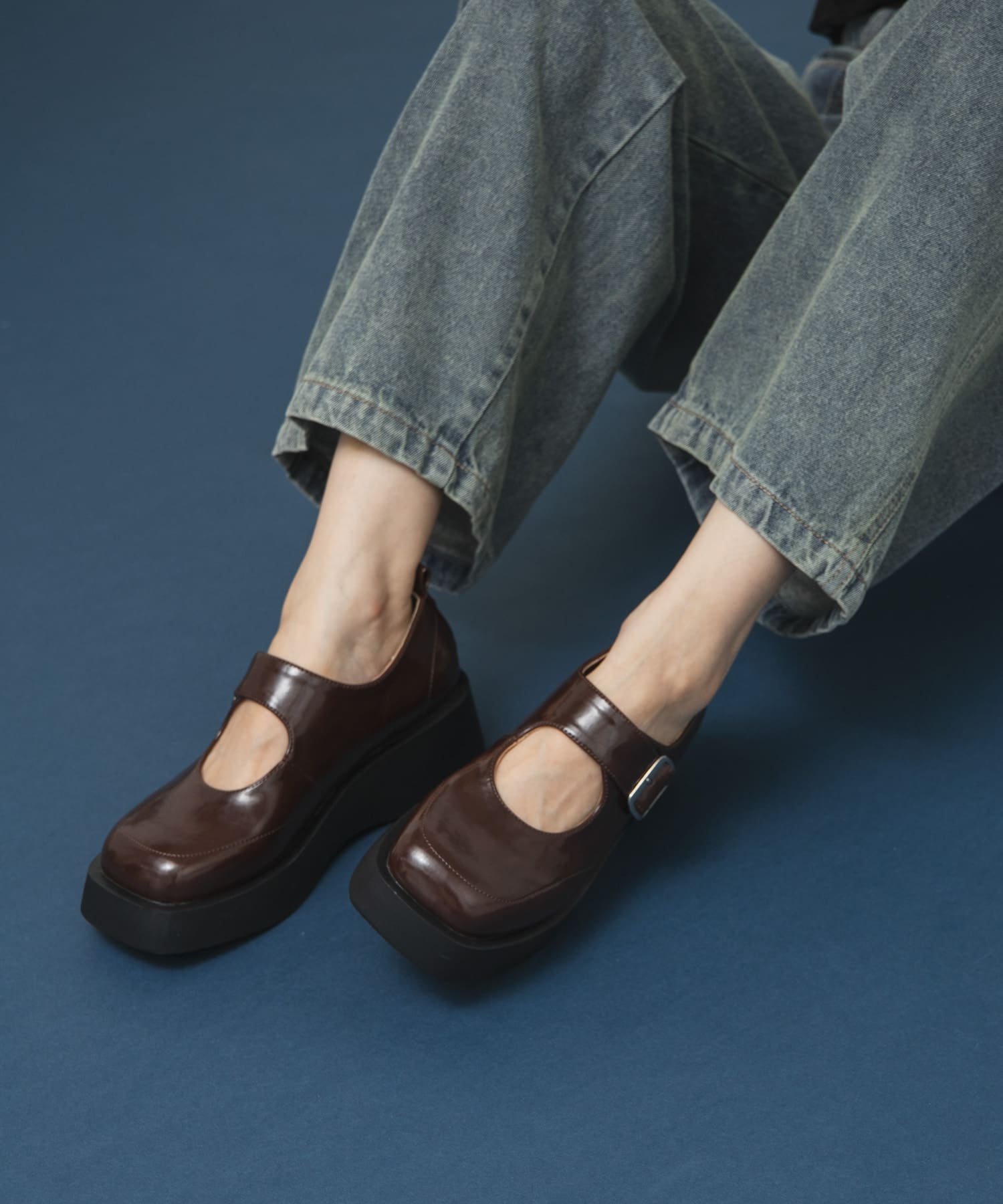 プラットフォームメリージェーン BROWN 36