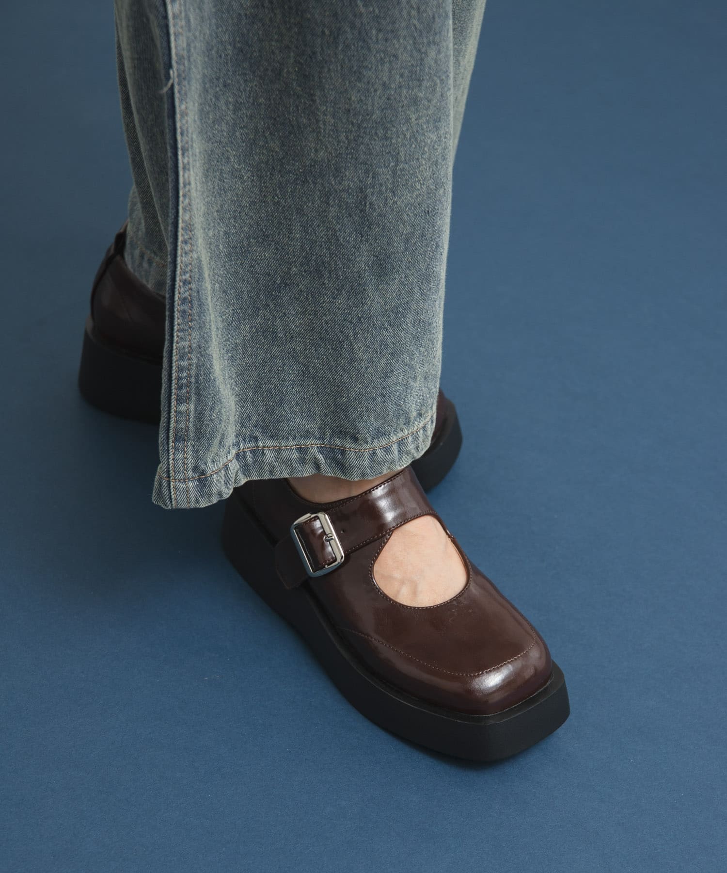 プラットフォームメリージェーン BROWN 36