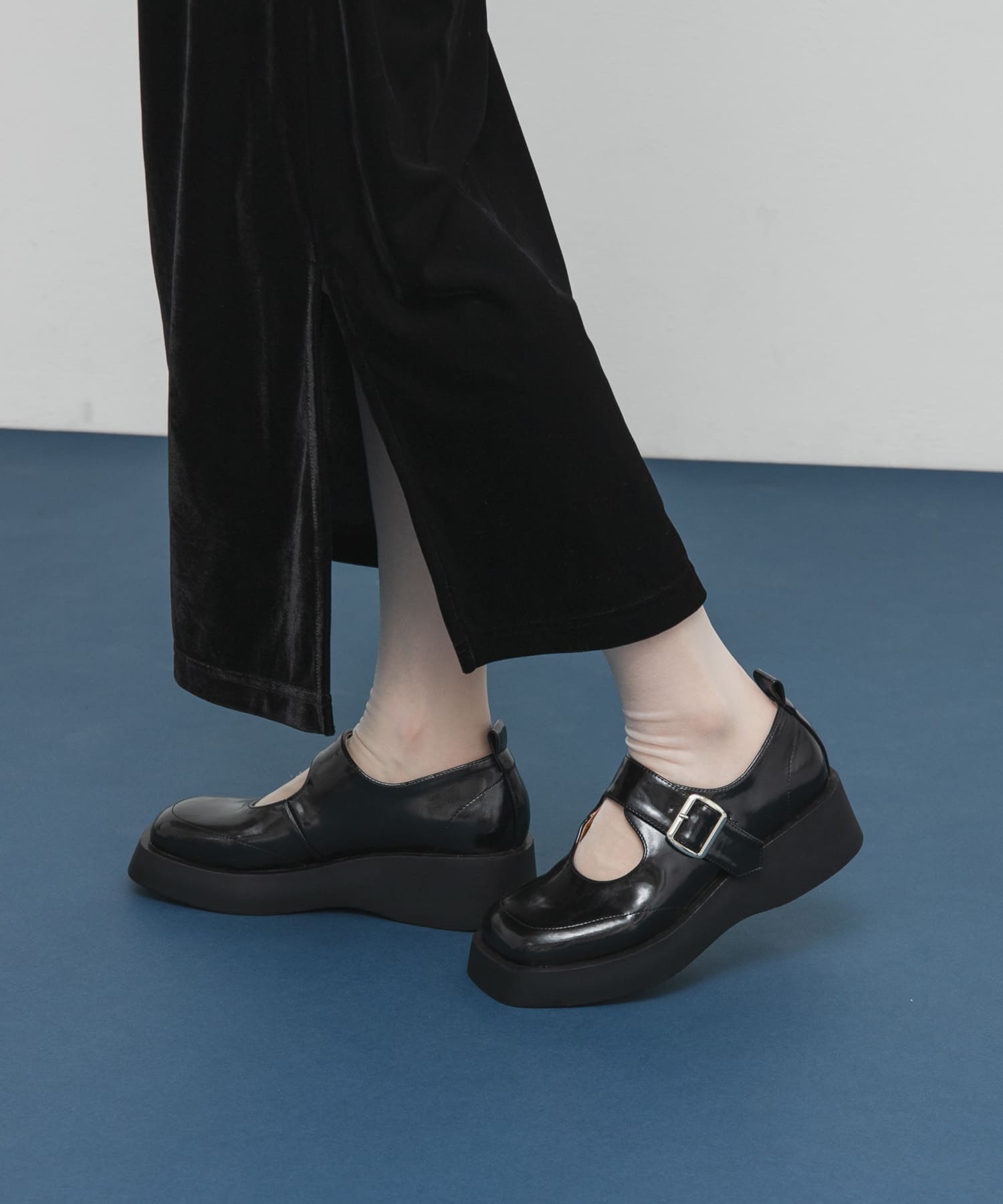 プラットフォームメリージェーン BLACK 36