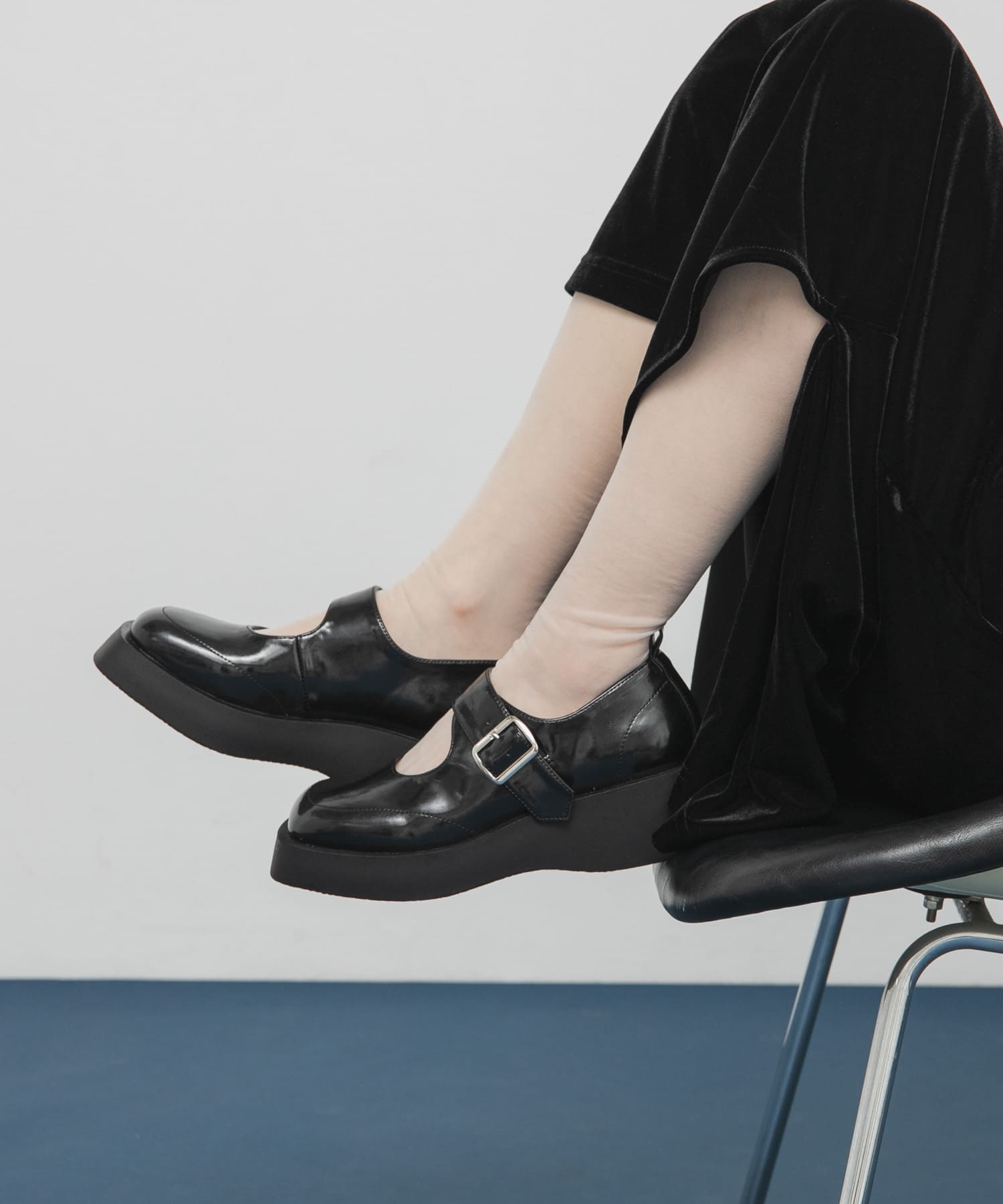 プラットフォームメリージェーン BLACK 36