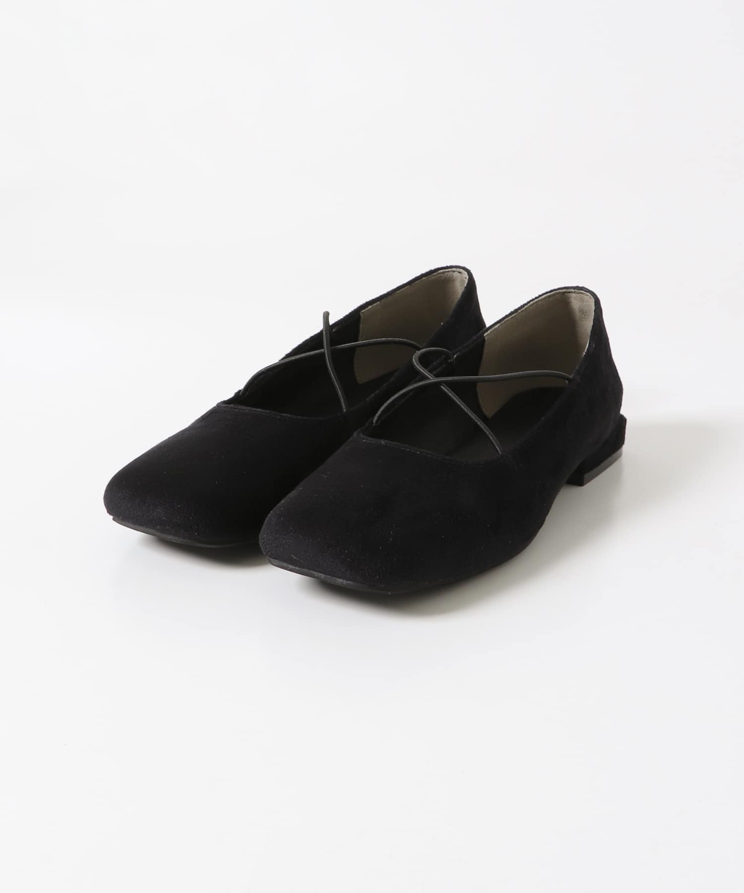 クロスナローバレエシューズ BLACK 36