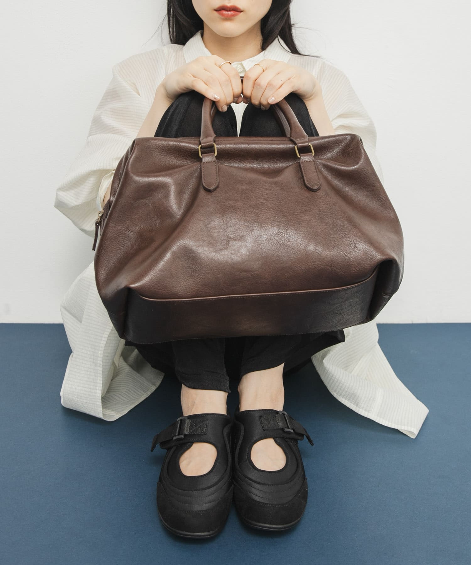 抗菌防臭メリージェーンスニーカー BLACK 37