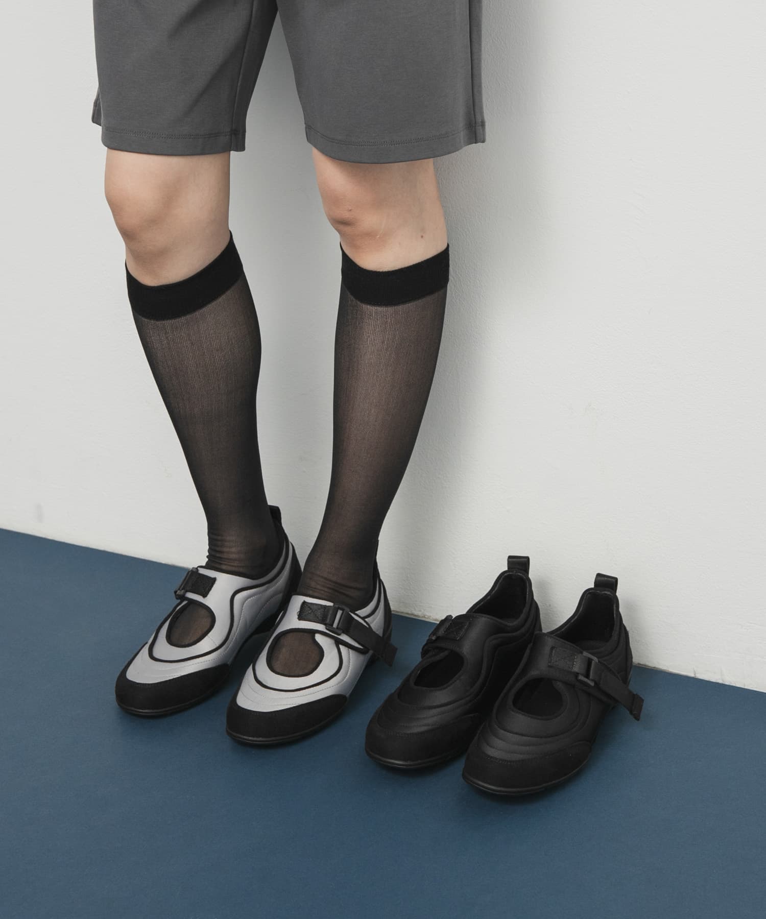 抗菌防臭メリージェーンスニーカー L.GRAY 37