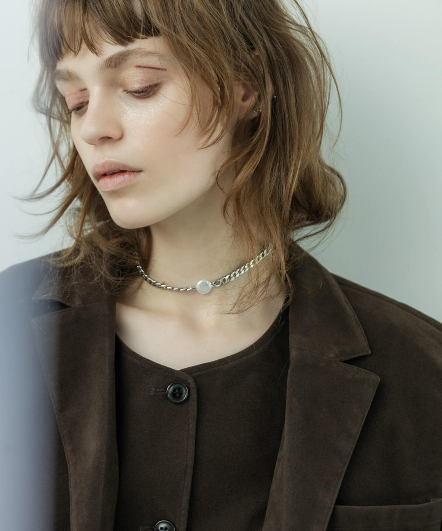 チョーカーコンビネックレス SILVER one