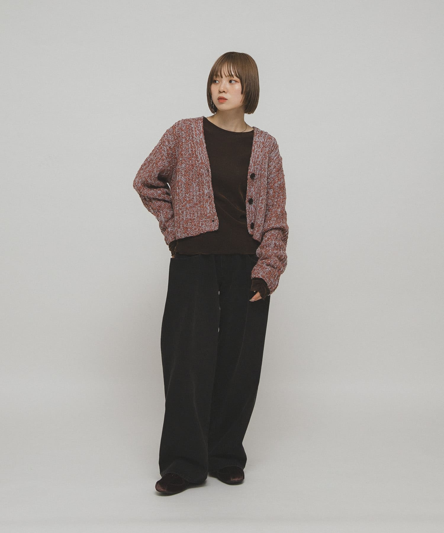身長：153cm サイズ：one